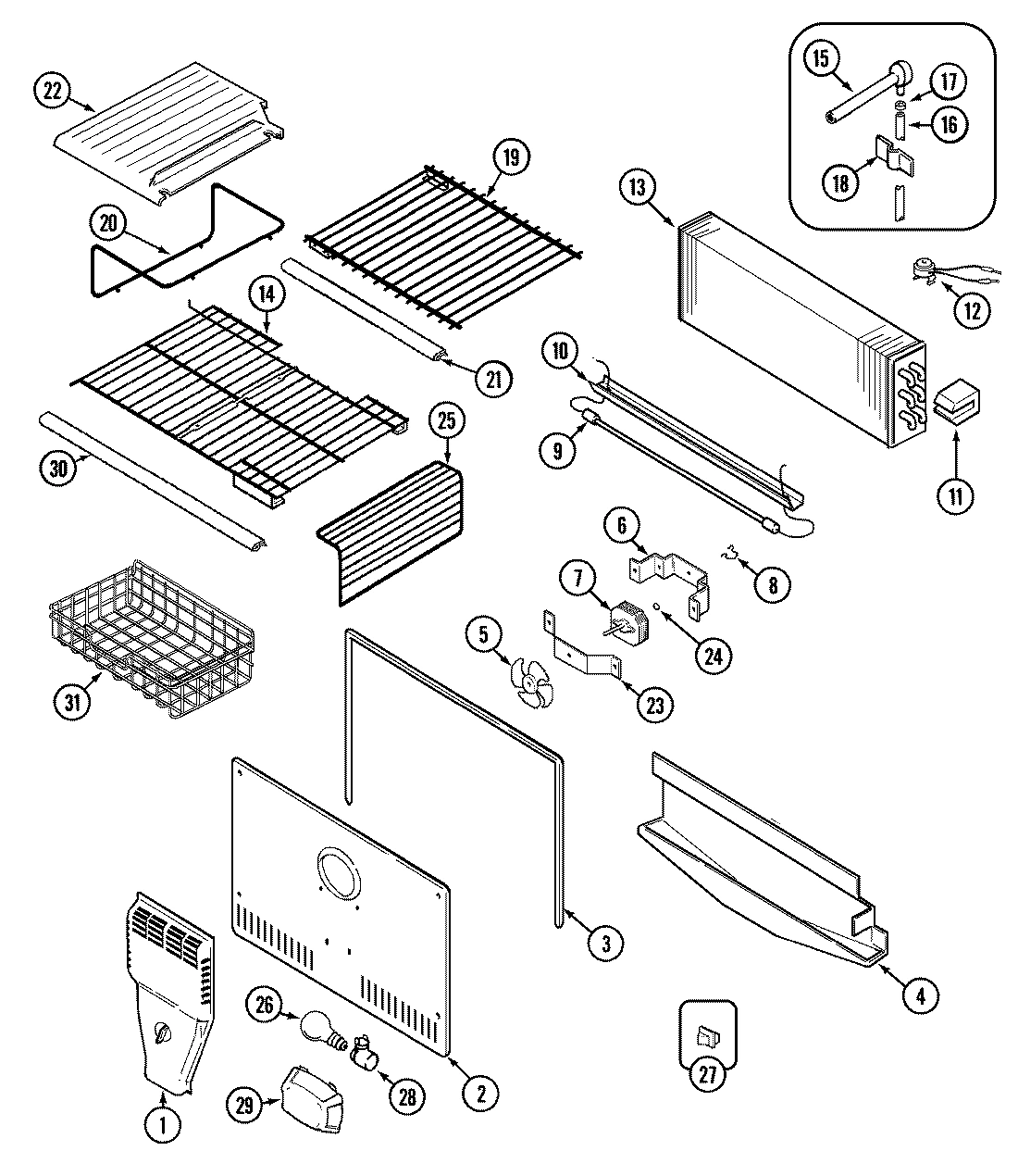 03 - FREEZER COMPARTMENT