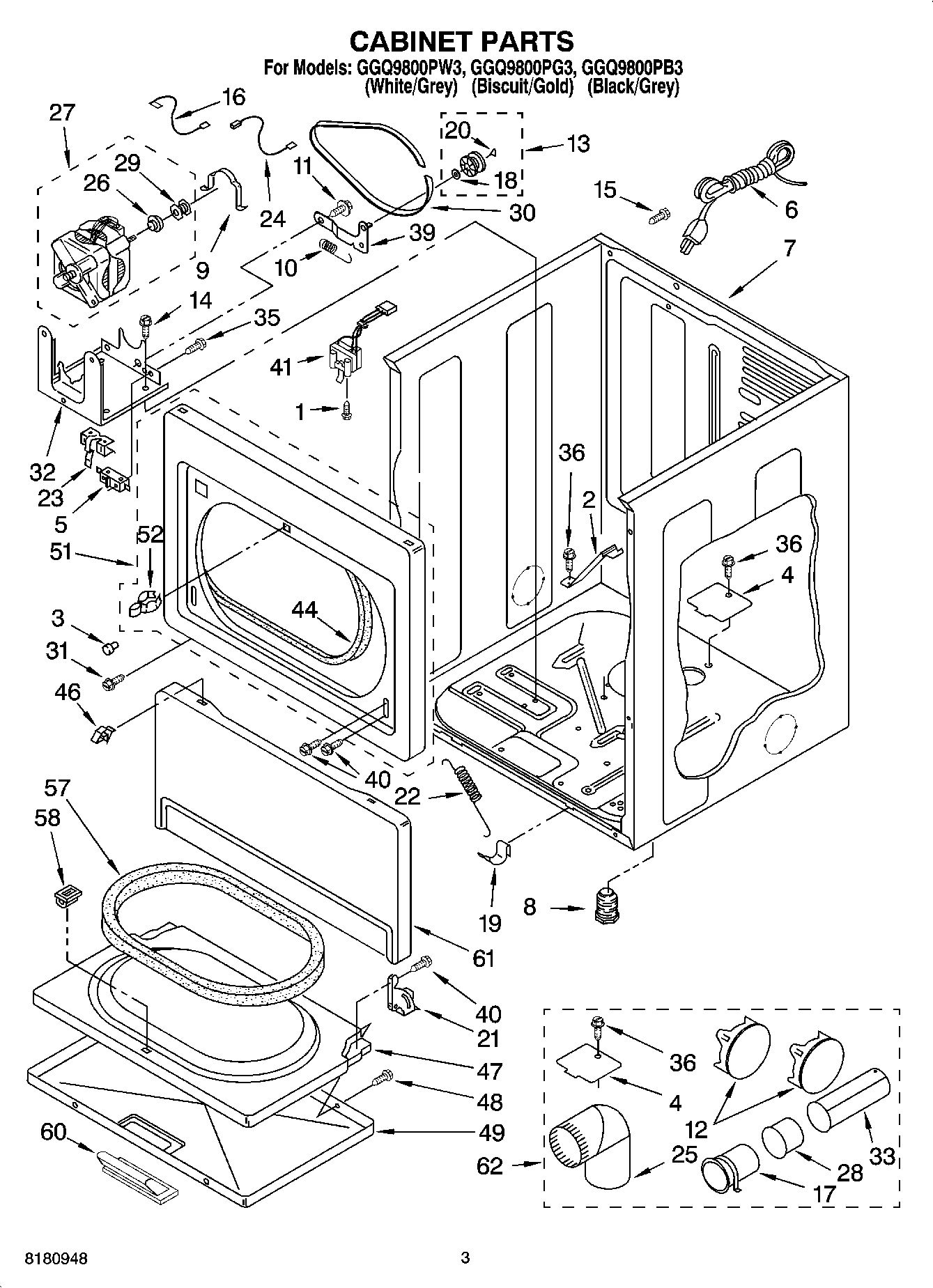 02 - CABINET PARTS