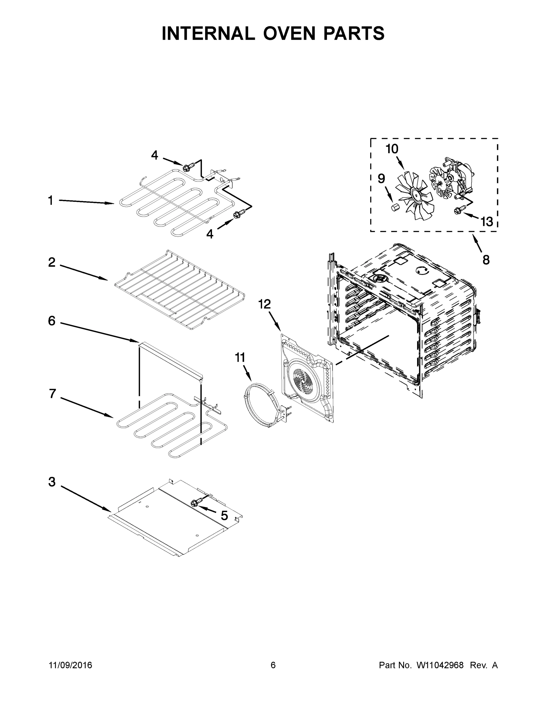 04 - INTERNAL OVEN PARTS