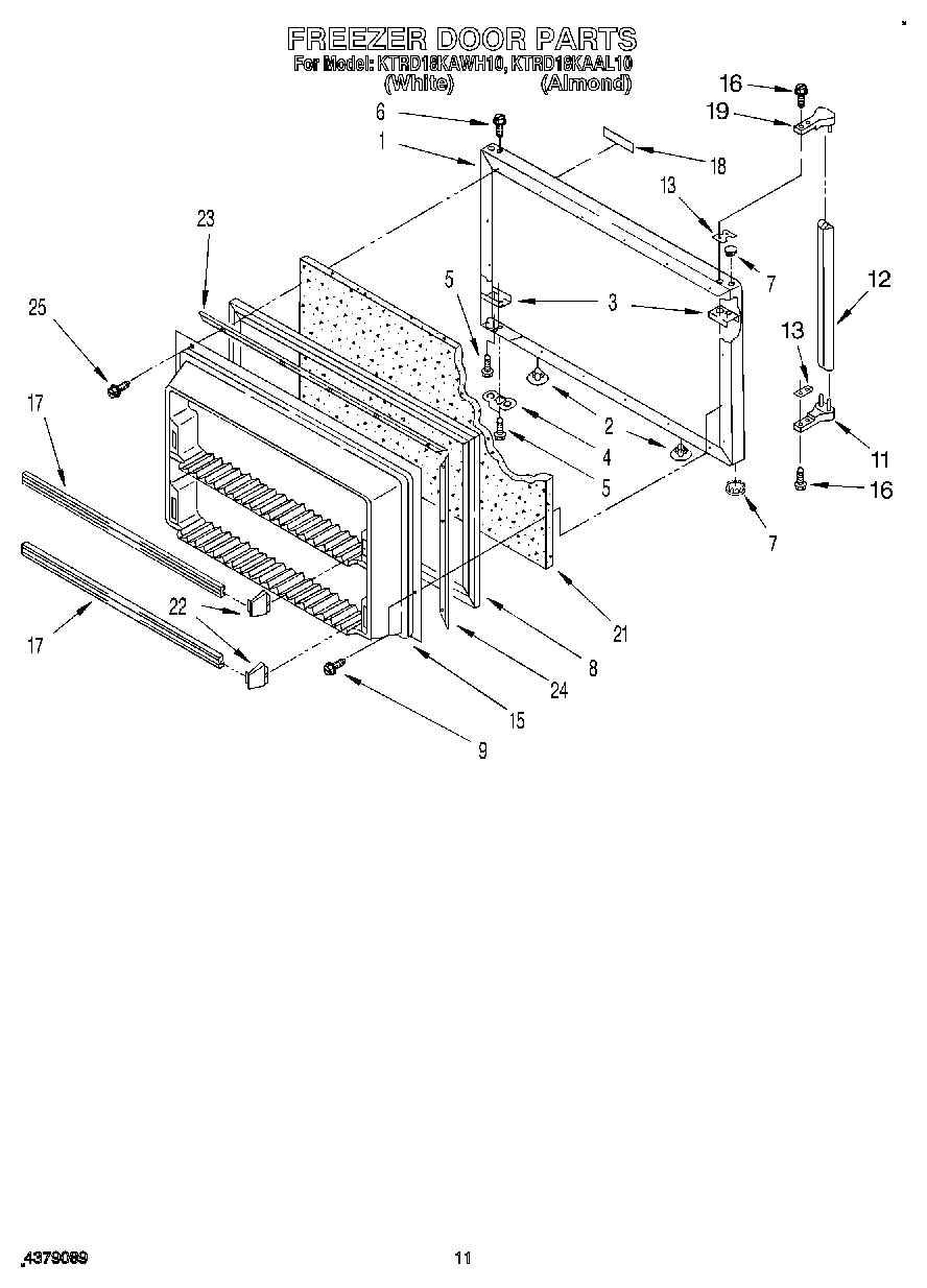 07 - FREEZER DOOR
