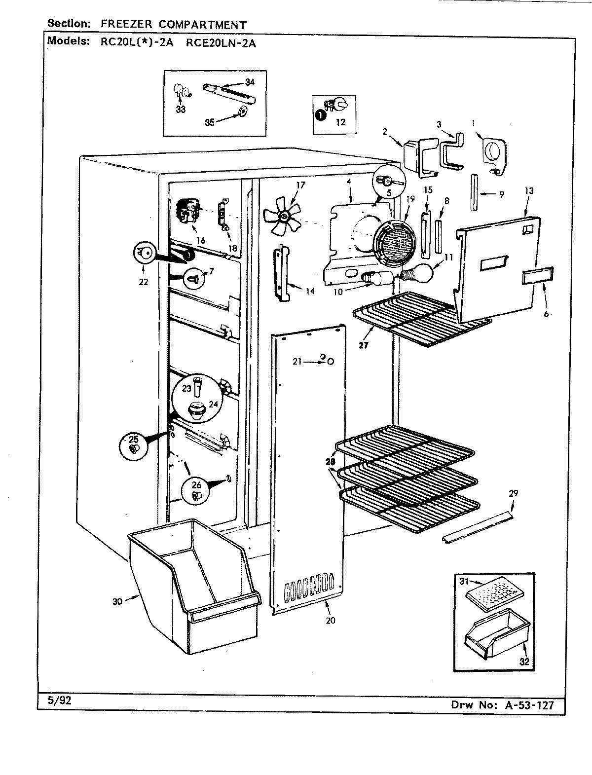 01 - FREEZER COMPARTMENT