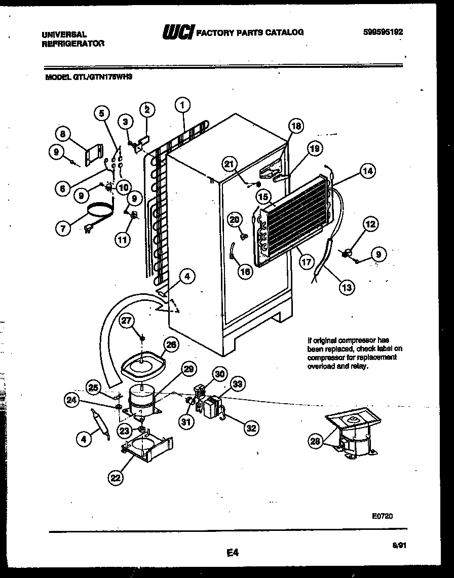 05 - SYSTEM AND AUTOMATIC DEFROST PARTS