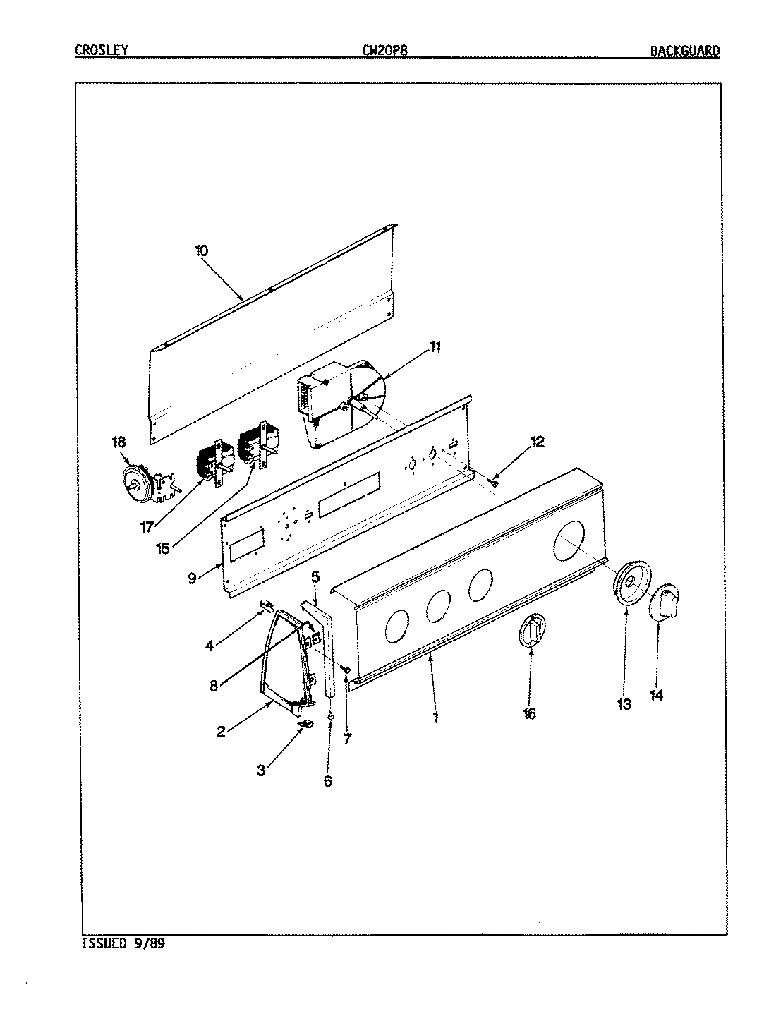 04 - CONTROL PANEL (ORIG. REV. E-J)