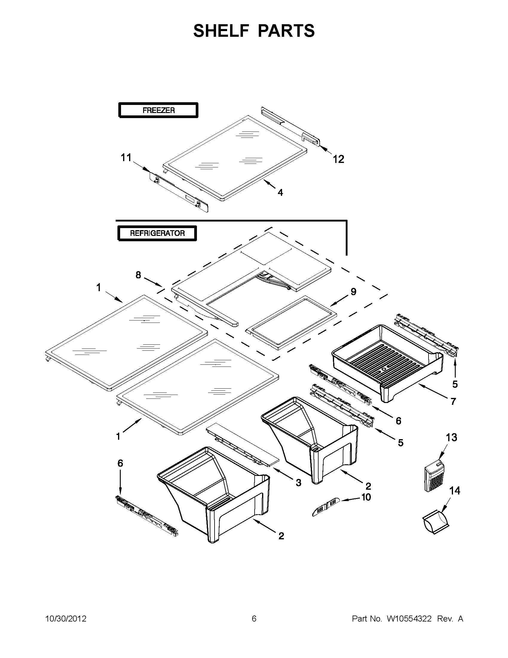 03 - SHELF PARTS