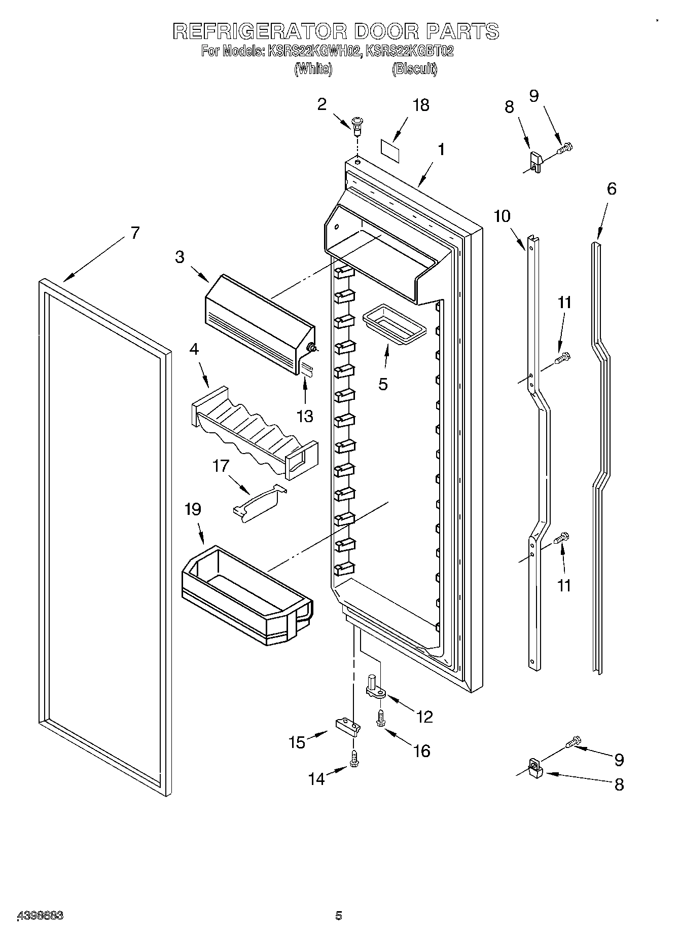04 - REFRIGERATOR DOOR