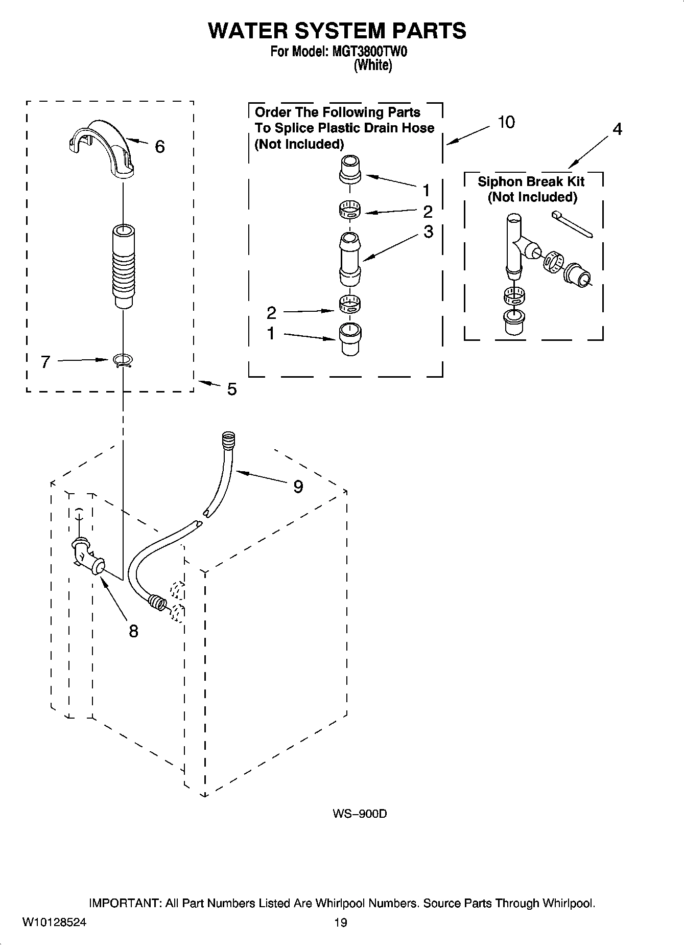 13 - WATER SYSTEM PARTS