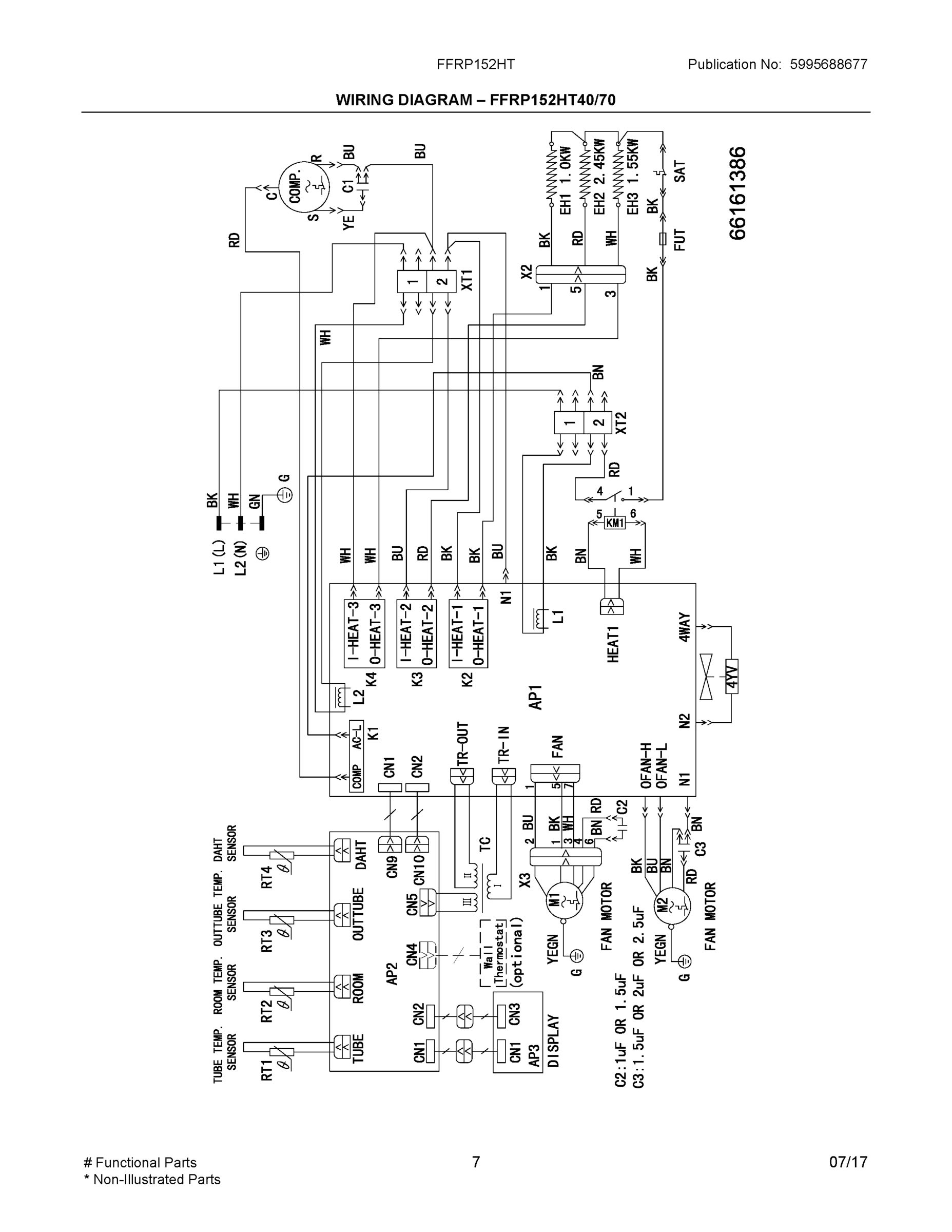 04 - WIRING DIAGRAM, FFRP152HT40/70