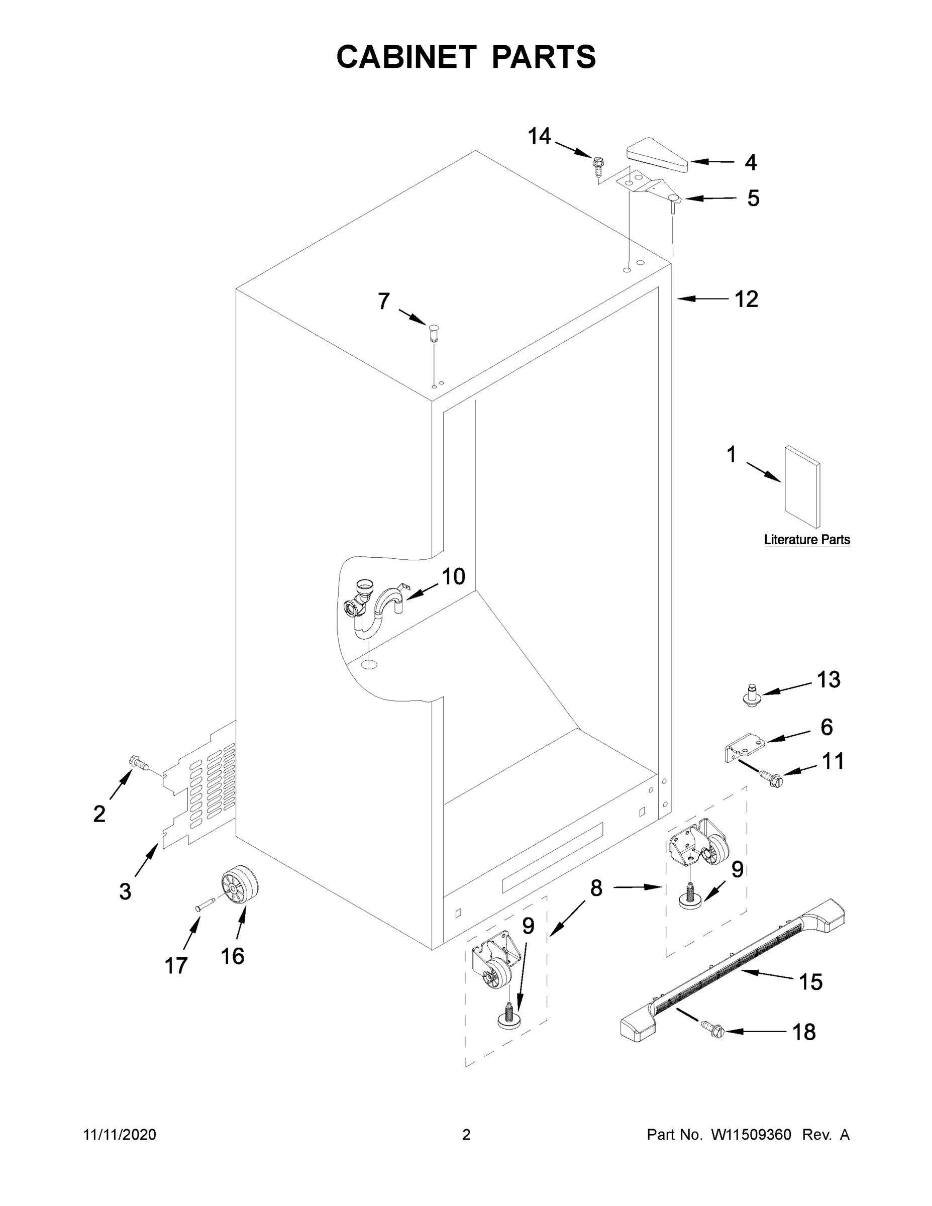 02 - CABINET PARTS