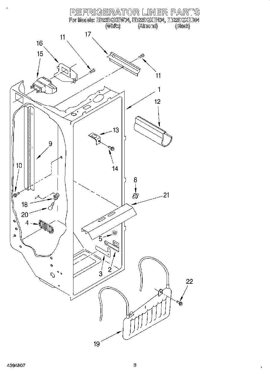 02 - REFRIGERATOR LINER