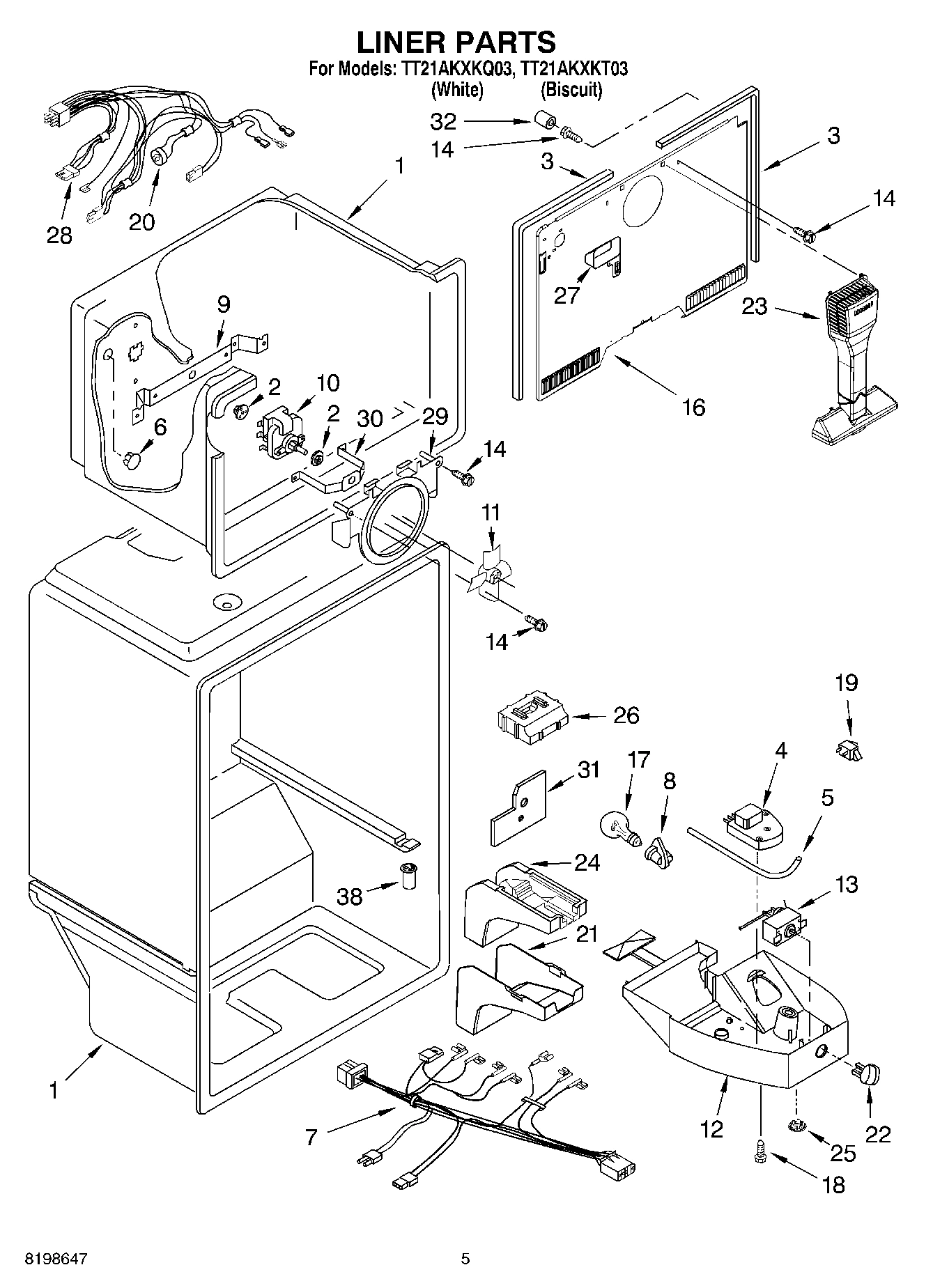 03 - LINER PARTS