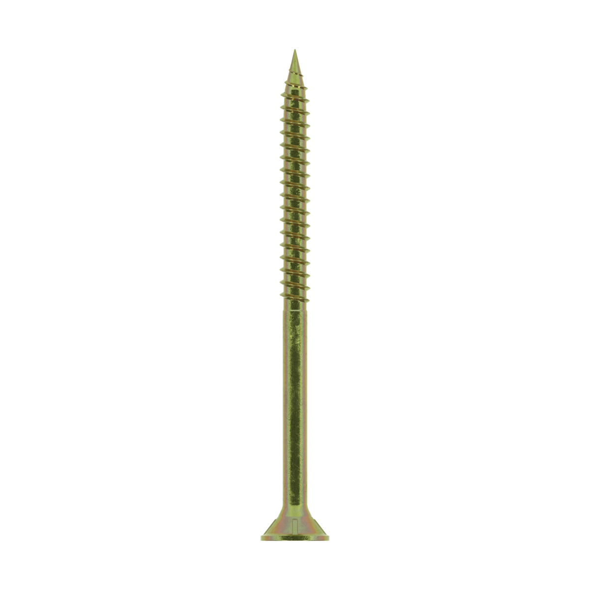 ZENITH® 14G x 100mm Gold Passivated, Self Drilling, Internal Hex Drive, Bugle Batten Screws – Internal Use – 50 Pack