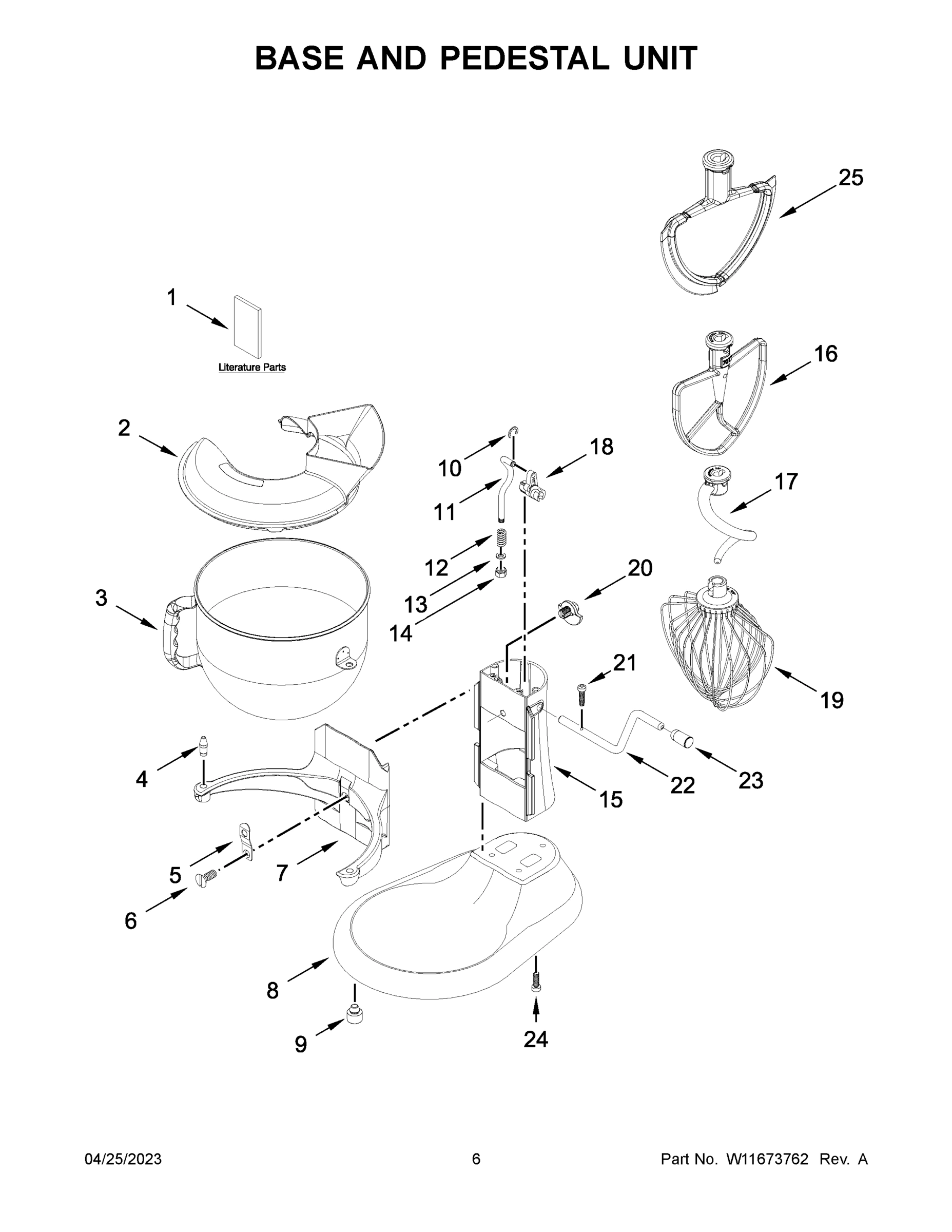04 - BASE AND PEDESTAL UNIT