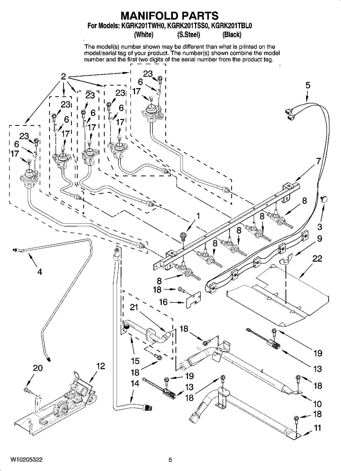 04 - MANIFOLD PARTS