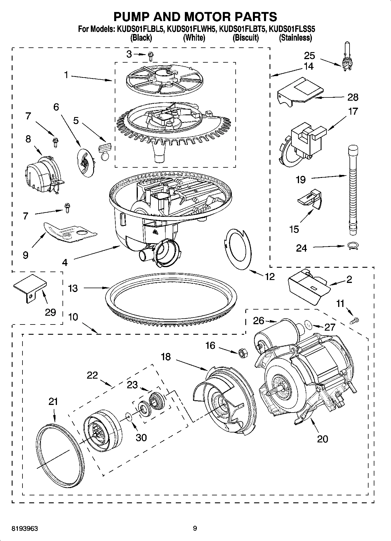 08 - PUMP AND MOTOR PARTS