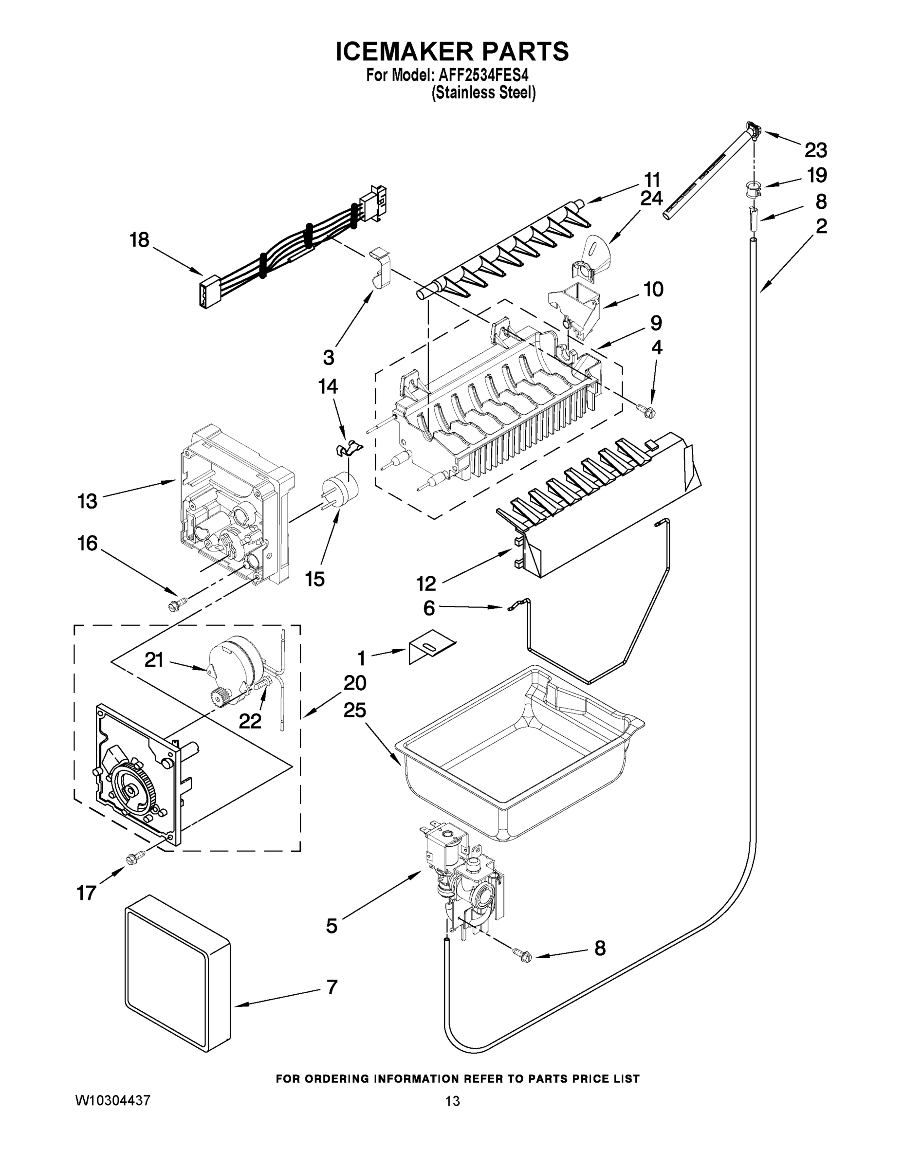 08 - ICEMAKER PARTS