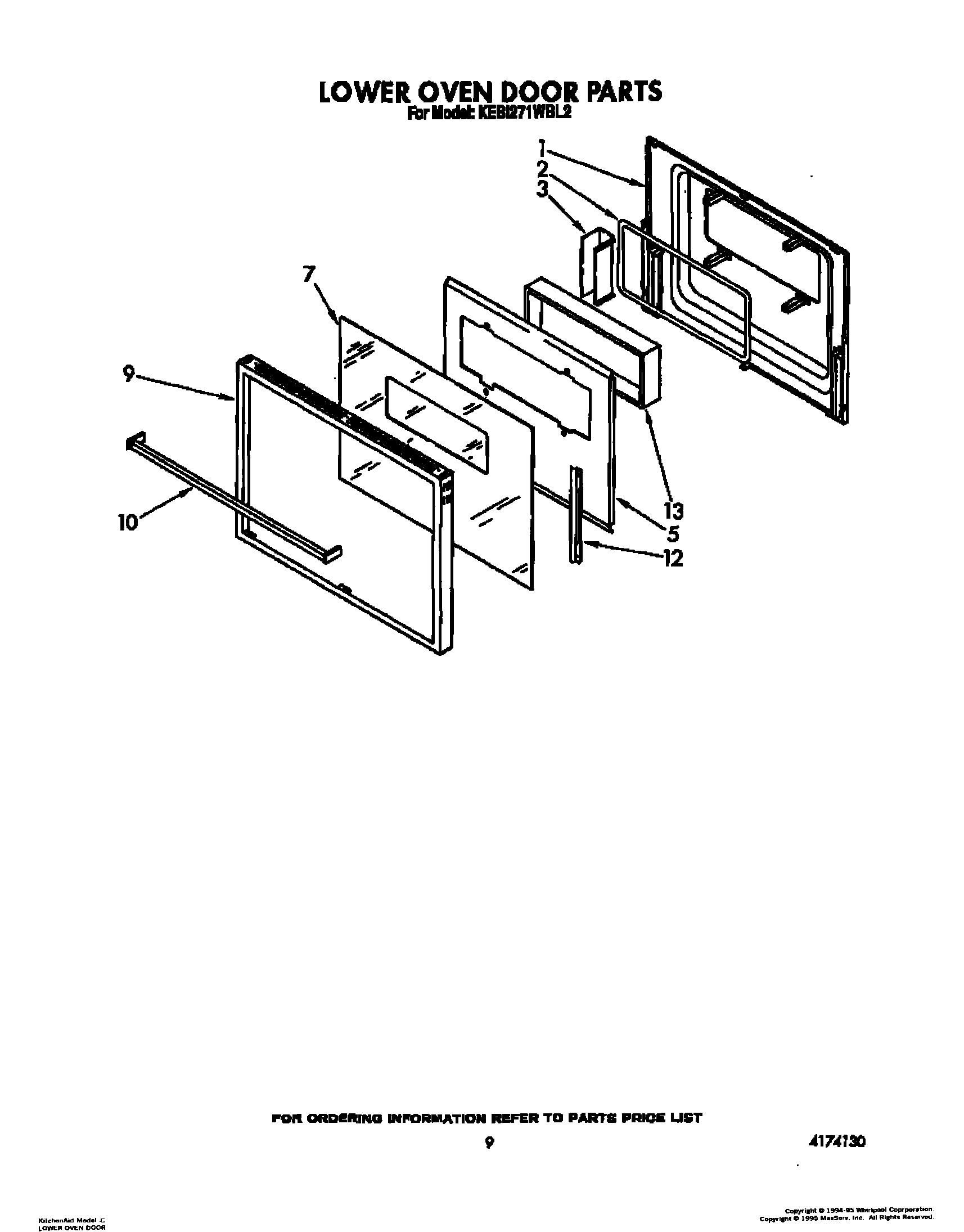 06 - LOWER OVEN DOOR