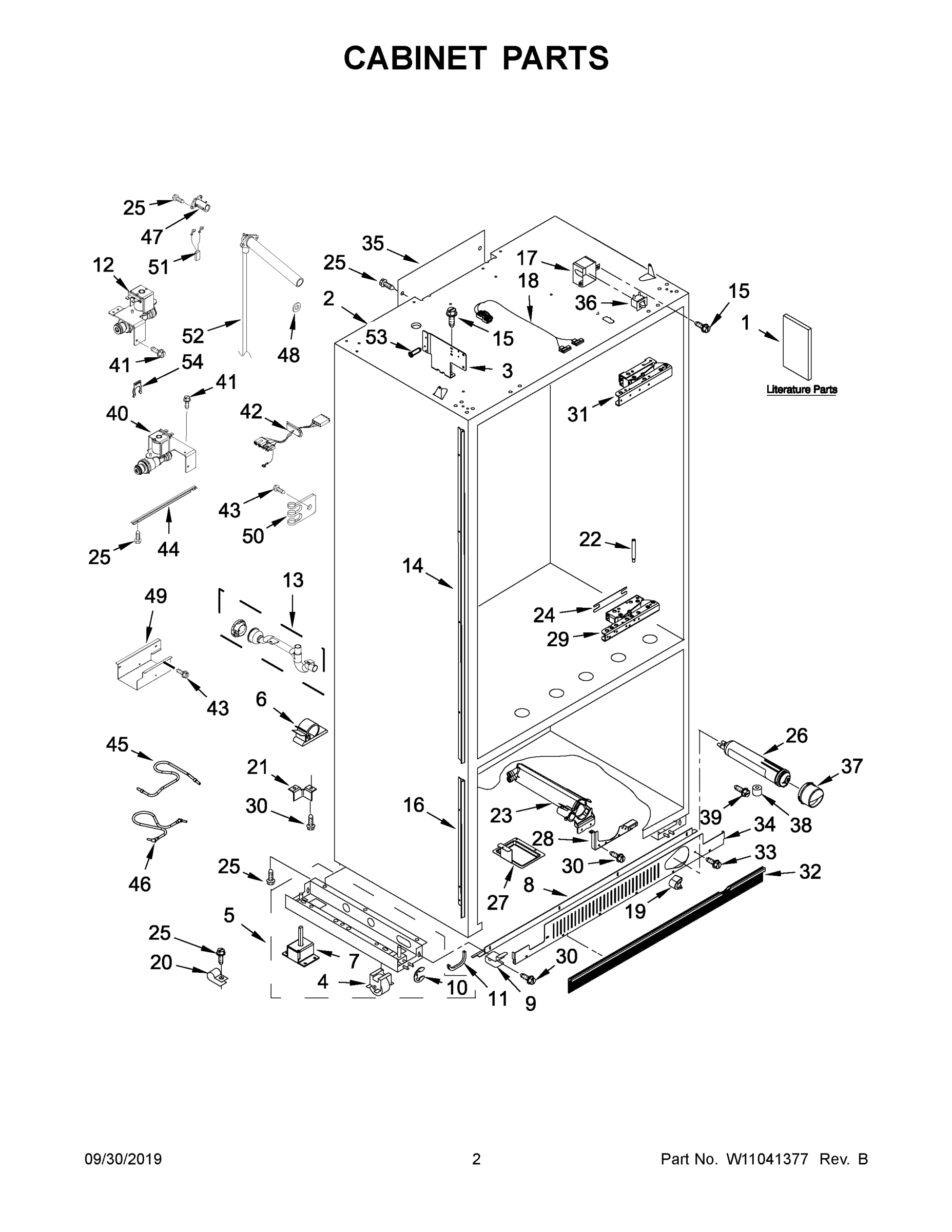 02 - CABINET PARTS