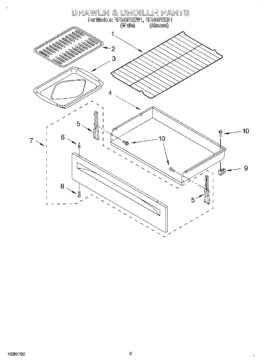 04 - DRAWER AND BROILER