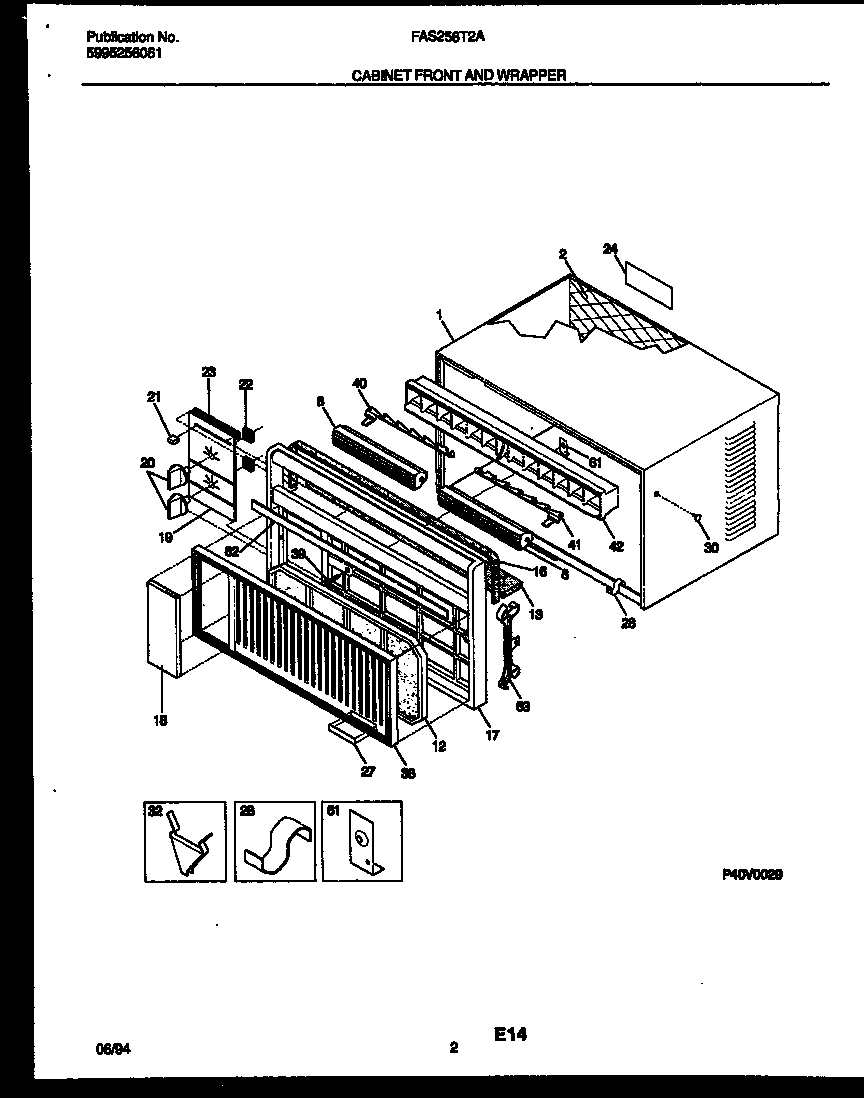 02 - CABINET FRONT AND WRAPPER