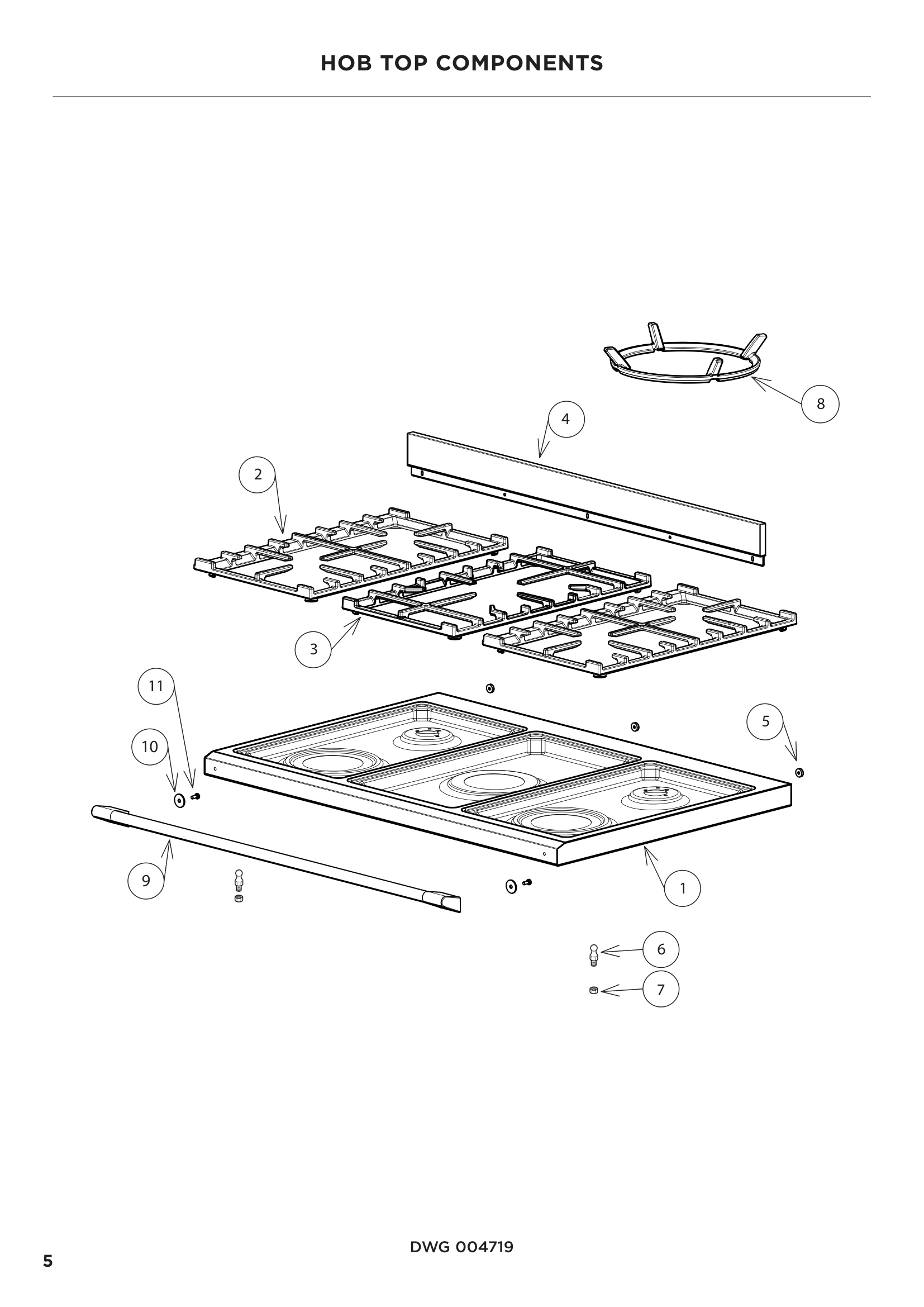 HOBTOP COMPONENTS