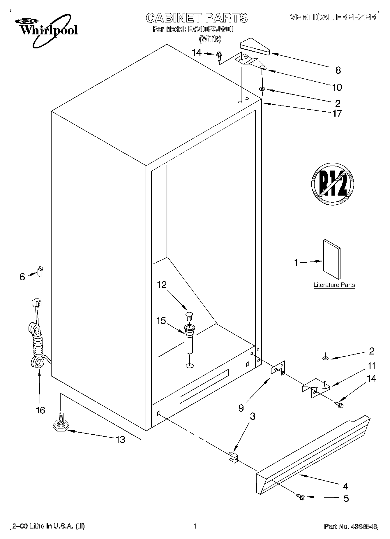 01 - CABINET, LITERATURE