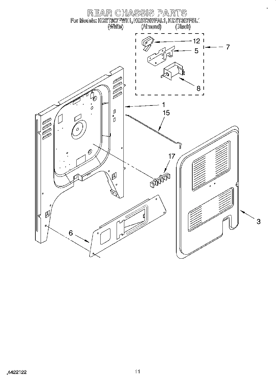08 - REAR CHASSIS, LIT/OPTIONAL