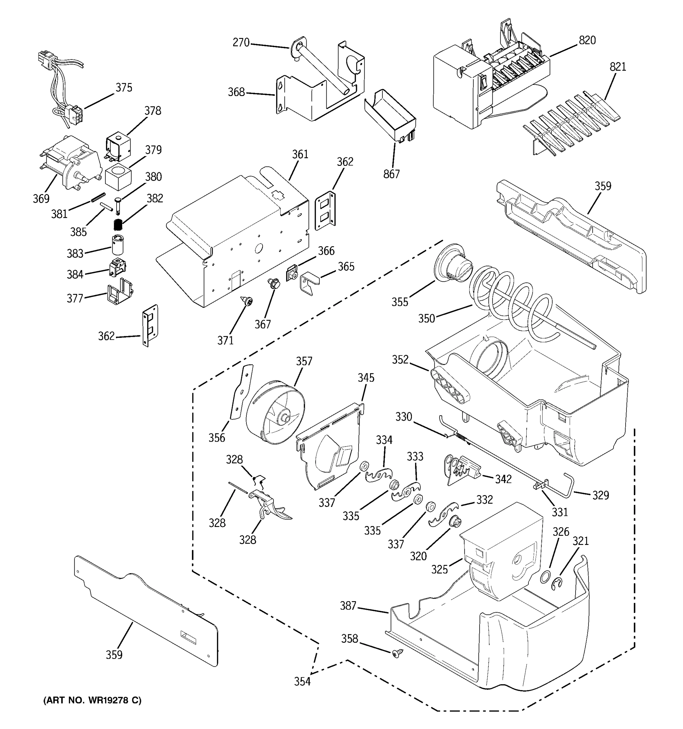 ICE MAKER & DISPENSER