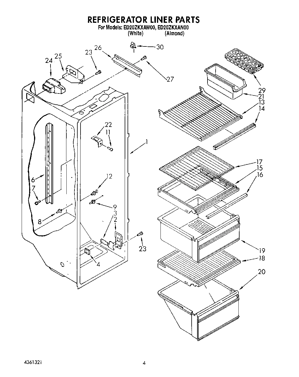 03 - REFRIGERATOR LINER