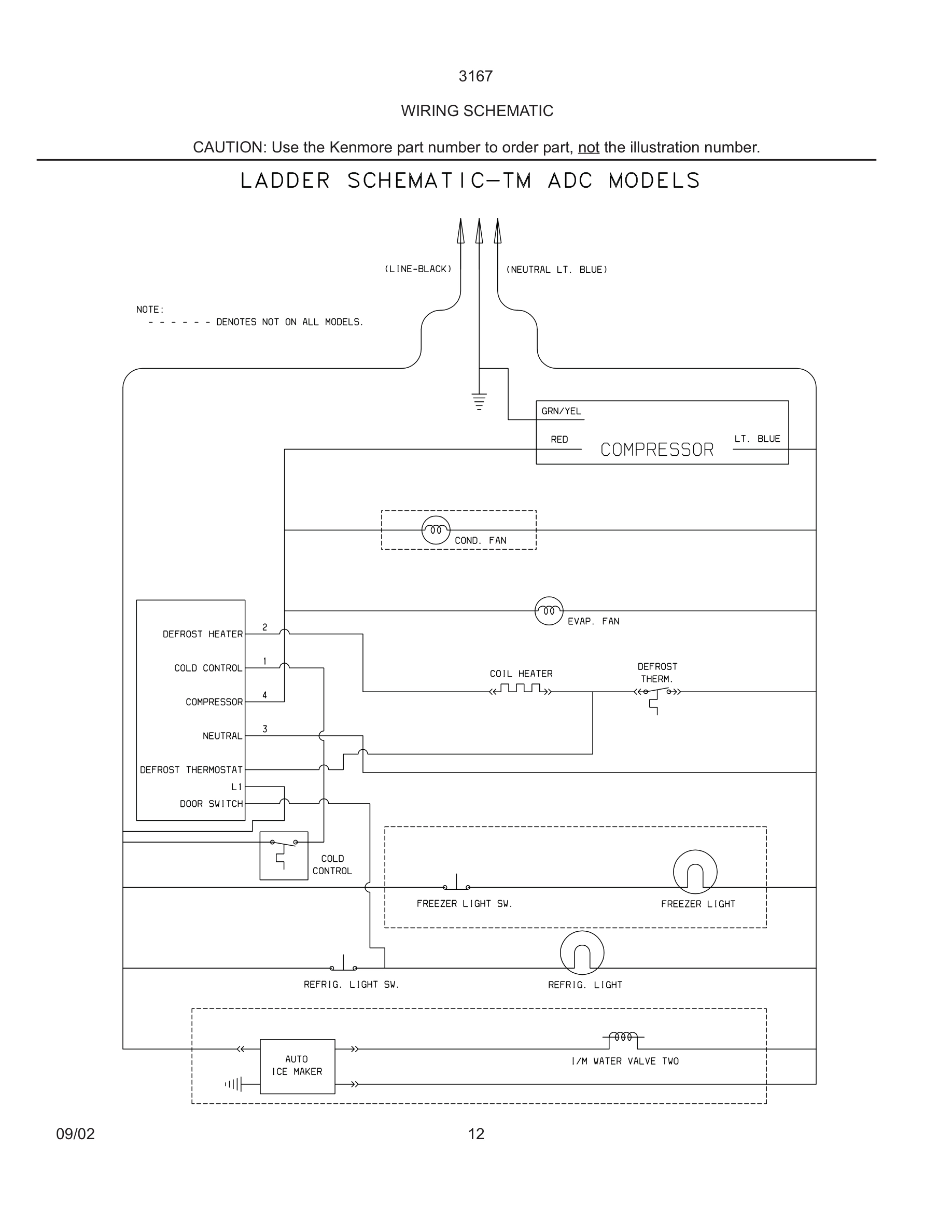 12 - WIRING SCHEMATIC