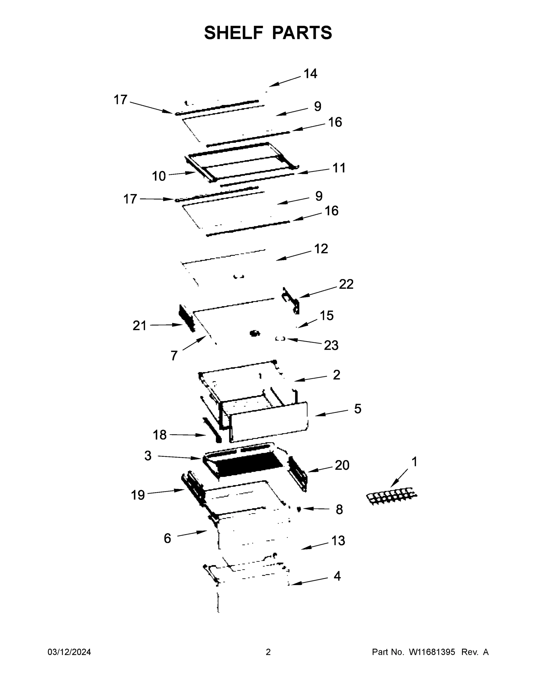 02 - SHELF PARTS