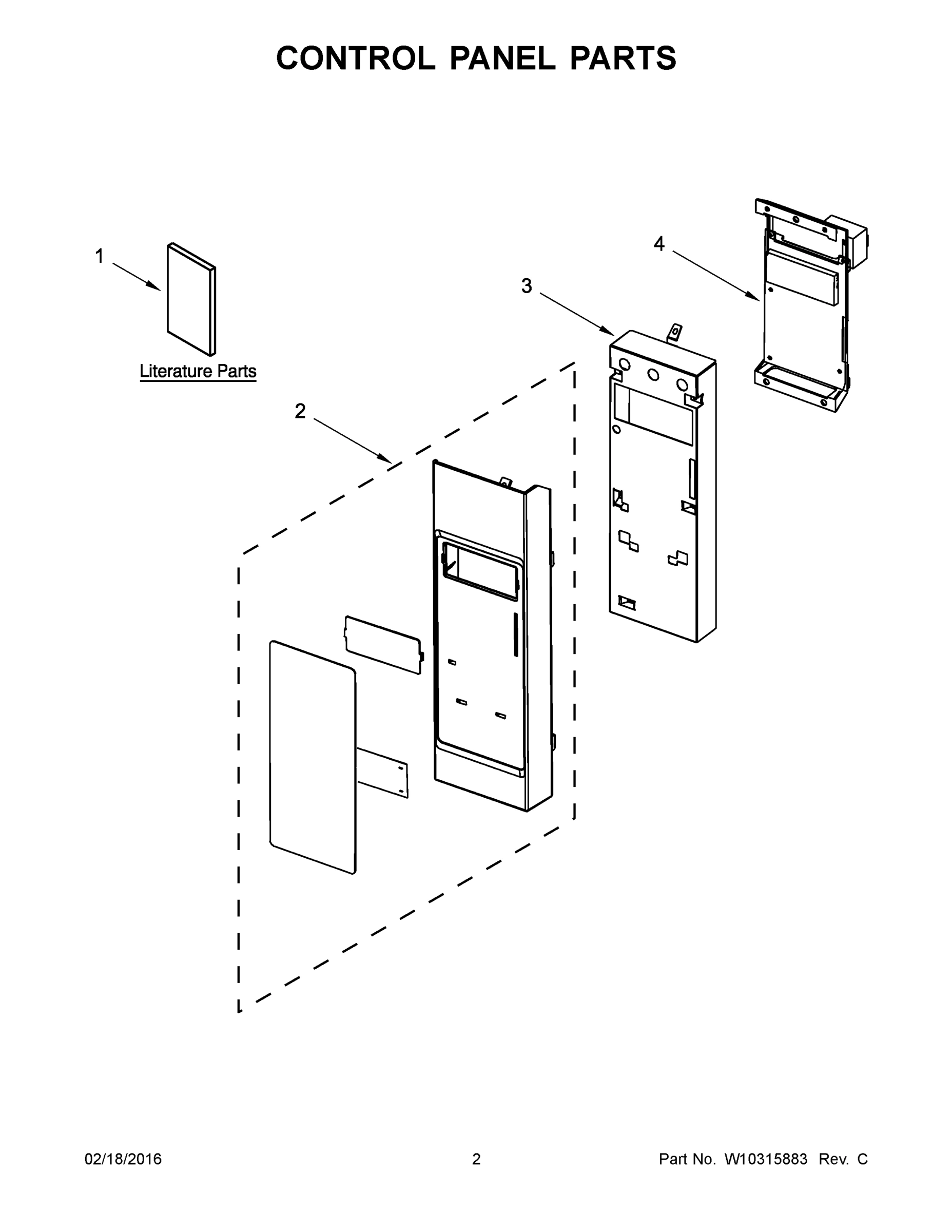 02 - CONTROL PANEL PARTS