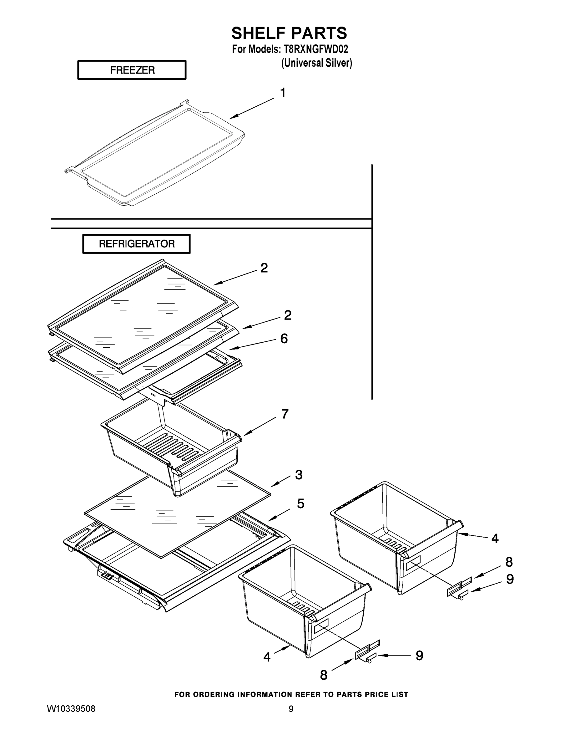 05 - SHELF PARTS