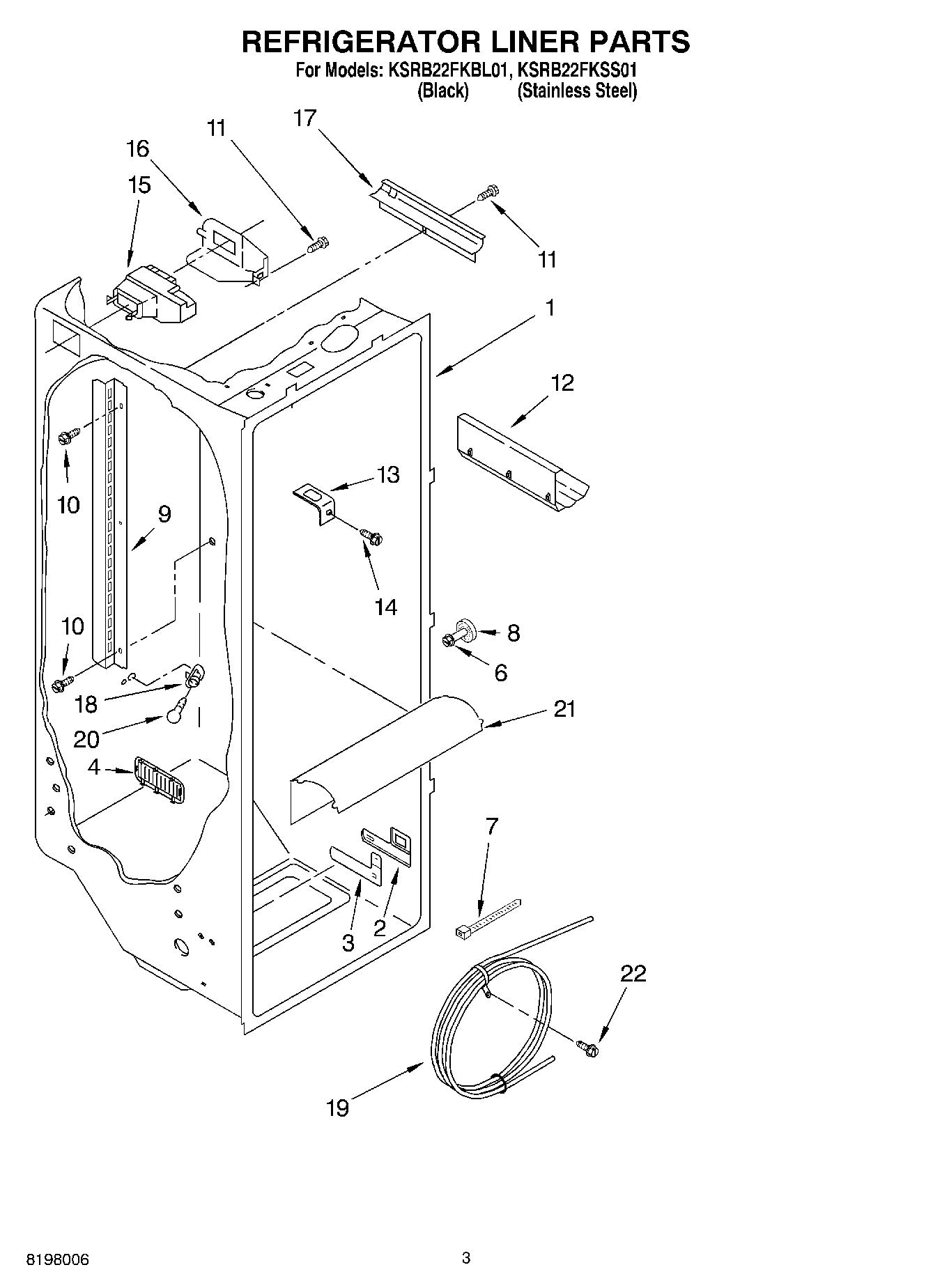 02 - REFRIGERATOR LINER