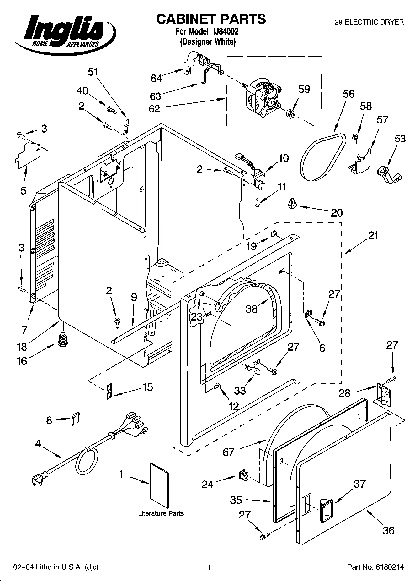 01 - CABINET PARTS