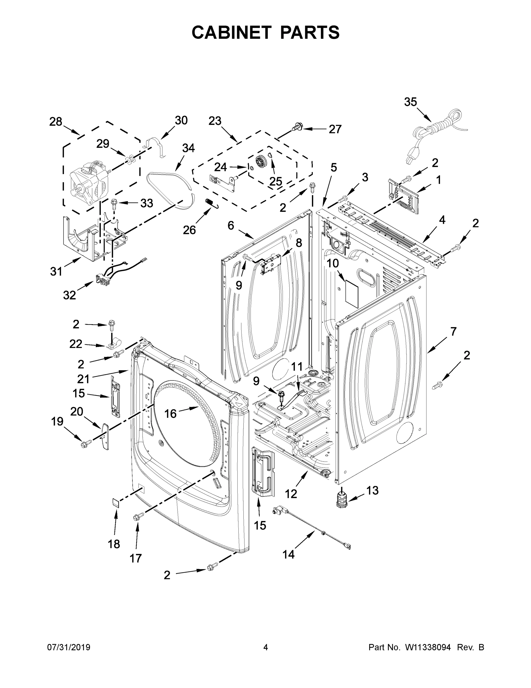 03 - CABINET PARTS