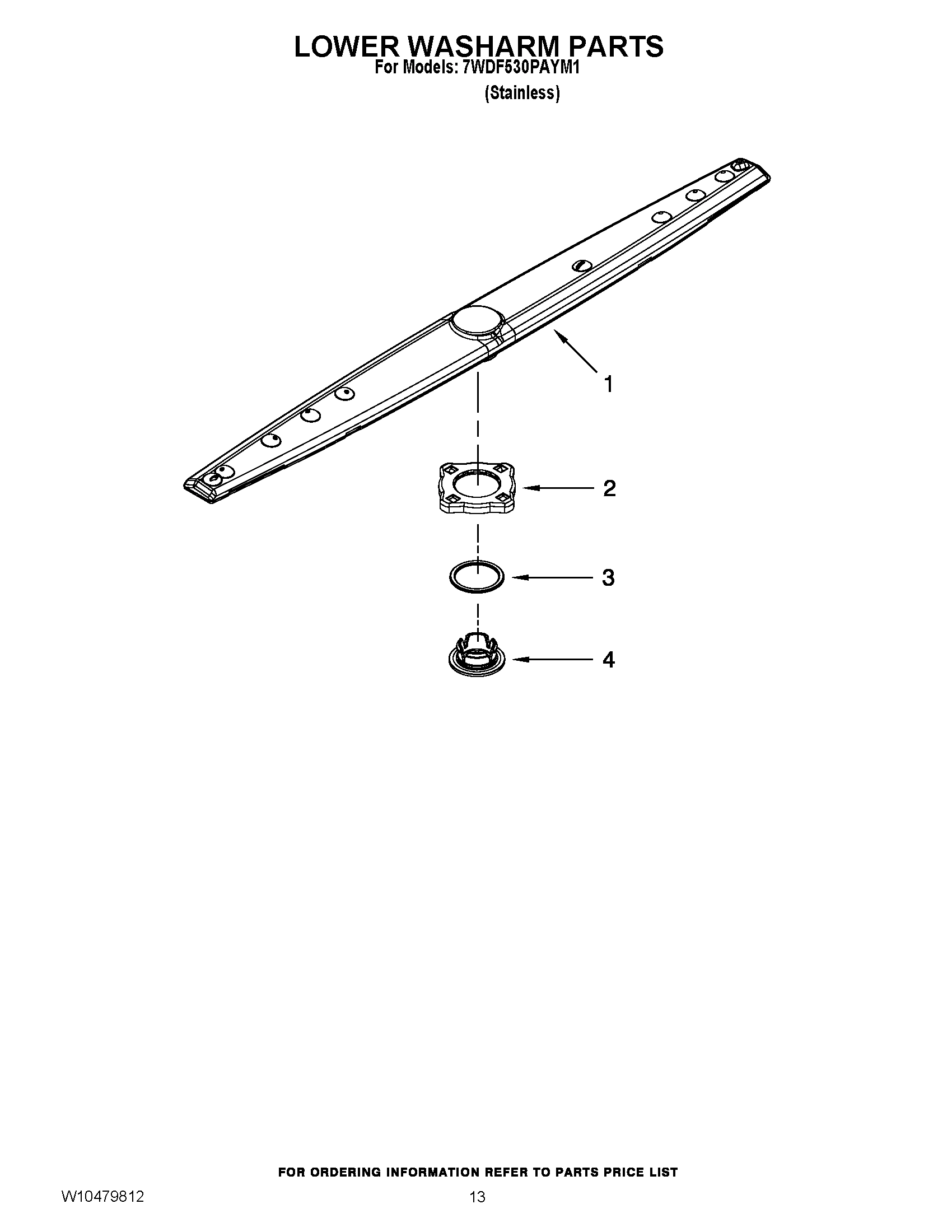 11 - LOWER WASHARM PARTS