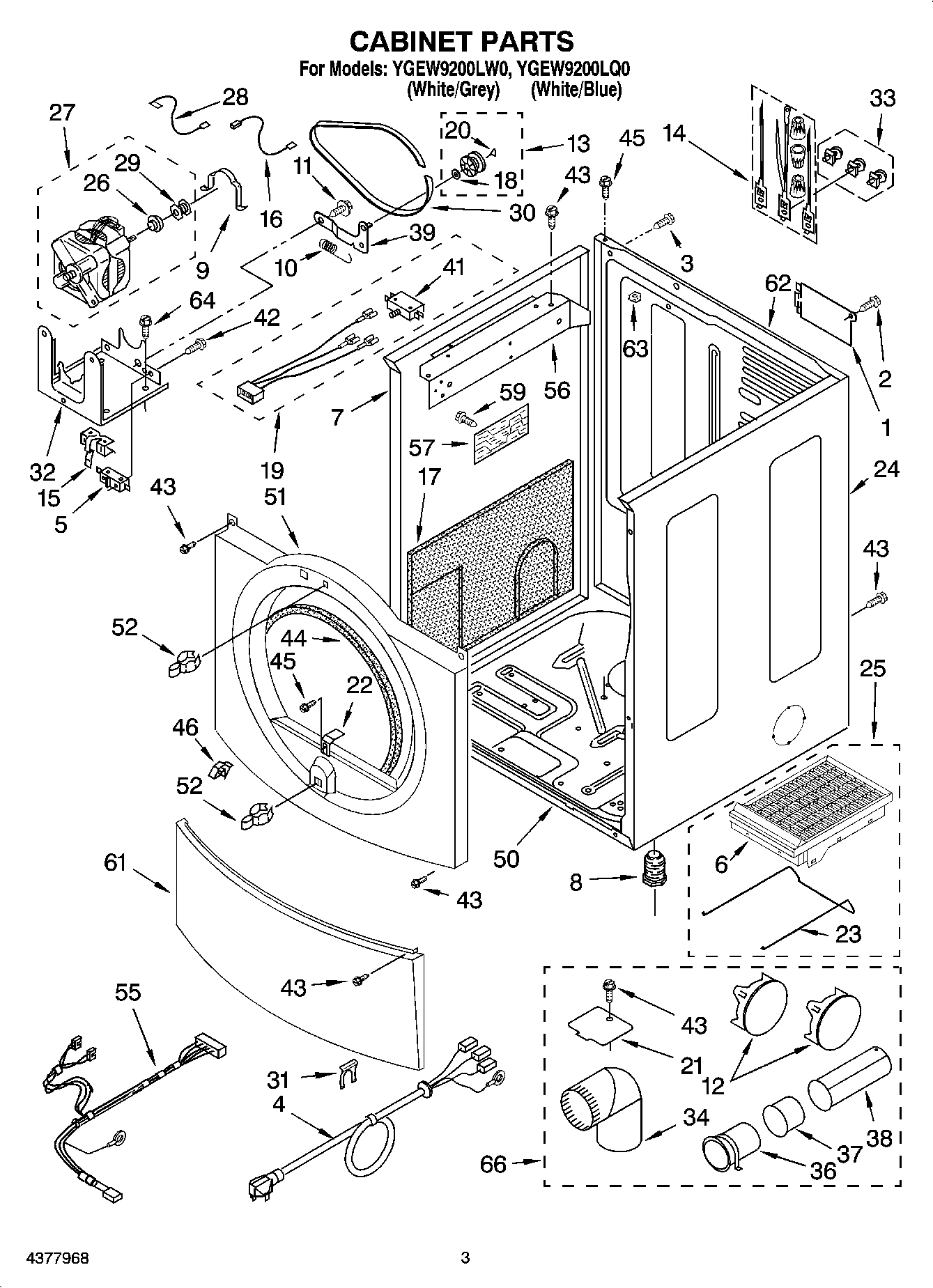 02 - CABINET PARTS