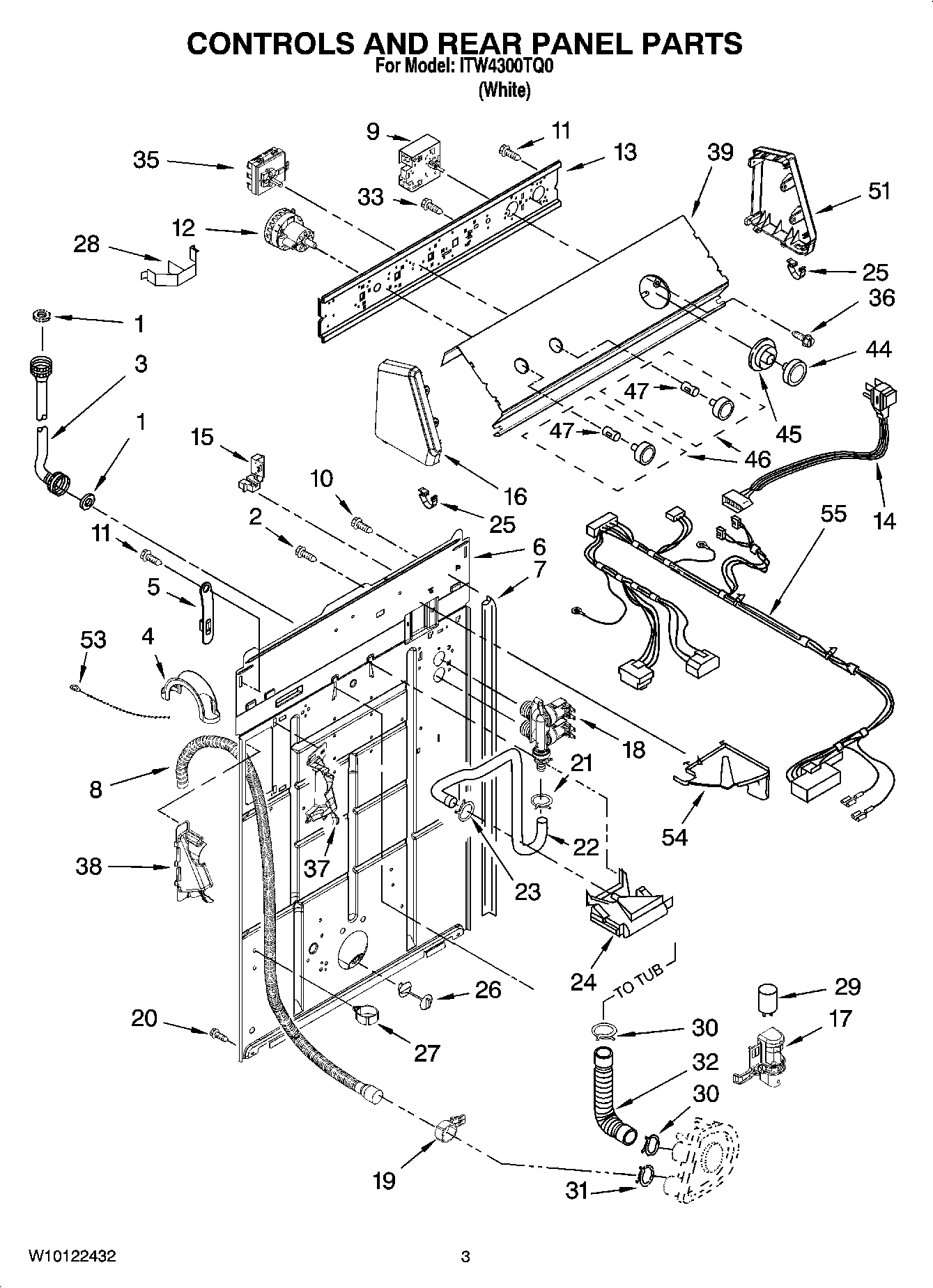 02 - CONTROLS AND REAR PANEL PARTS