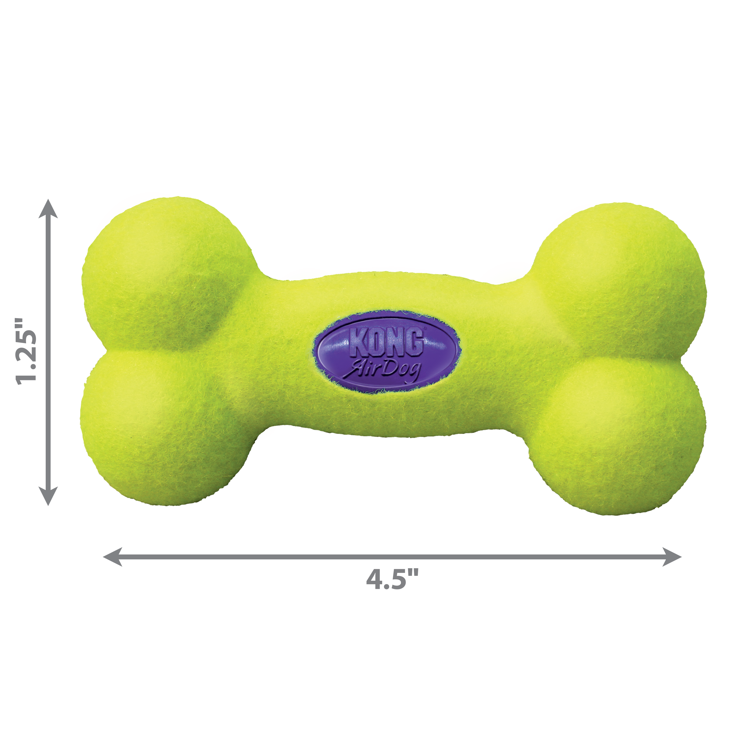 AirDog Squeaker Bone dimoffpack product afbeelding