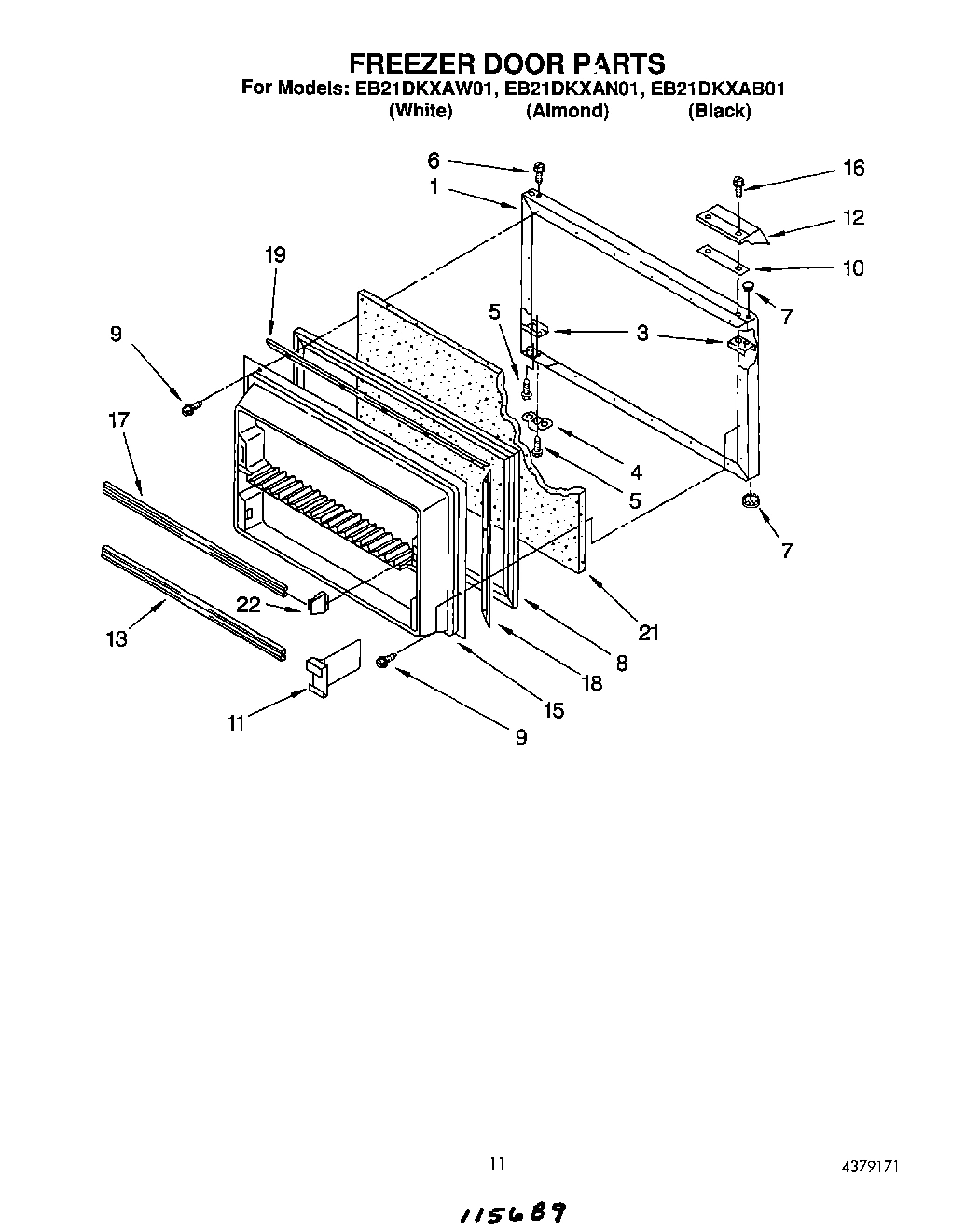 07 - FREEZER DOOR