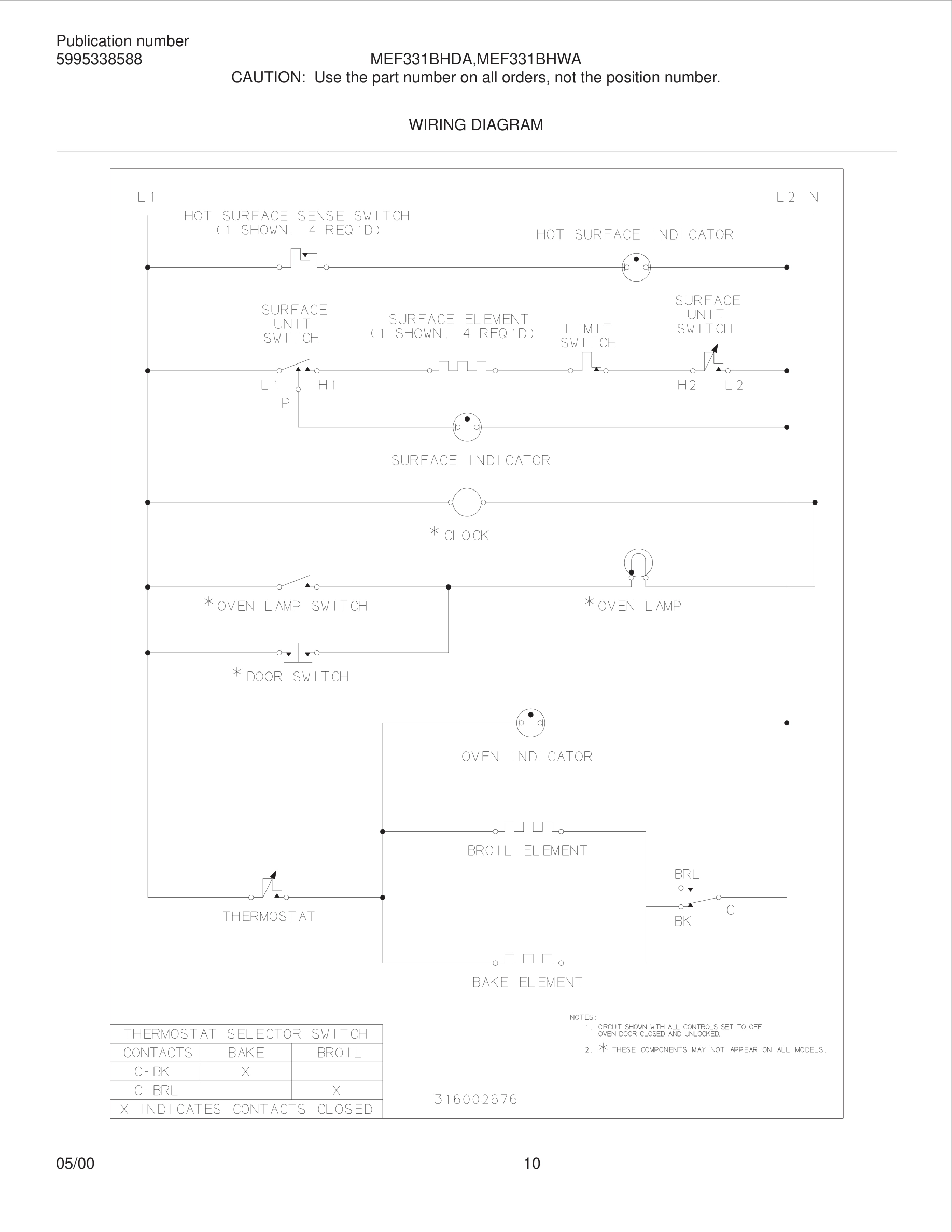 10 - WIRING DIAGRAM