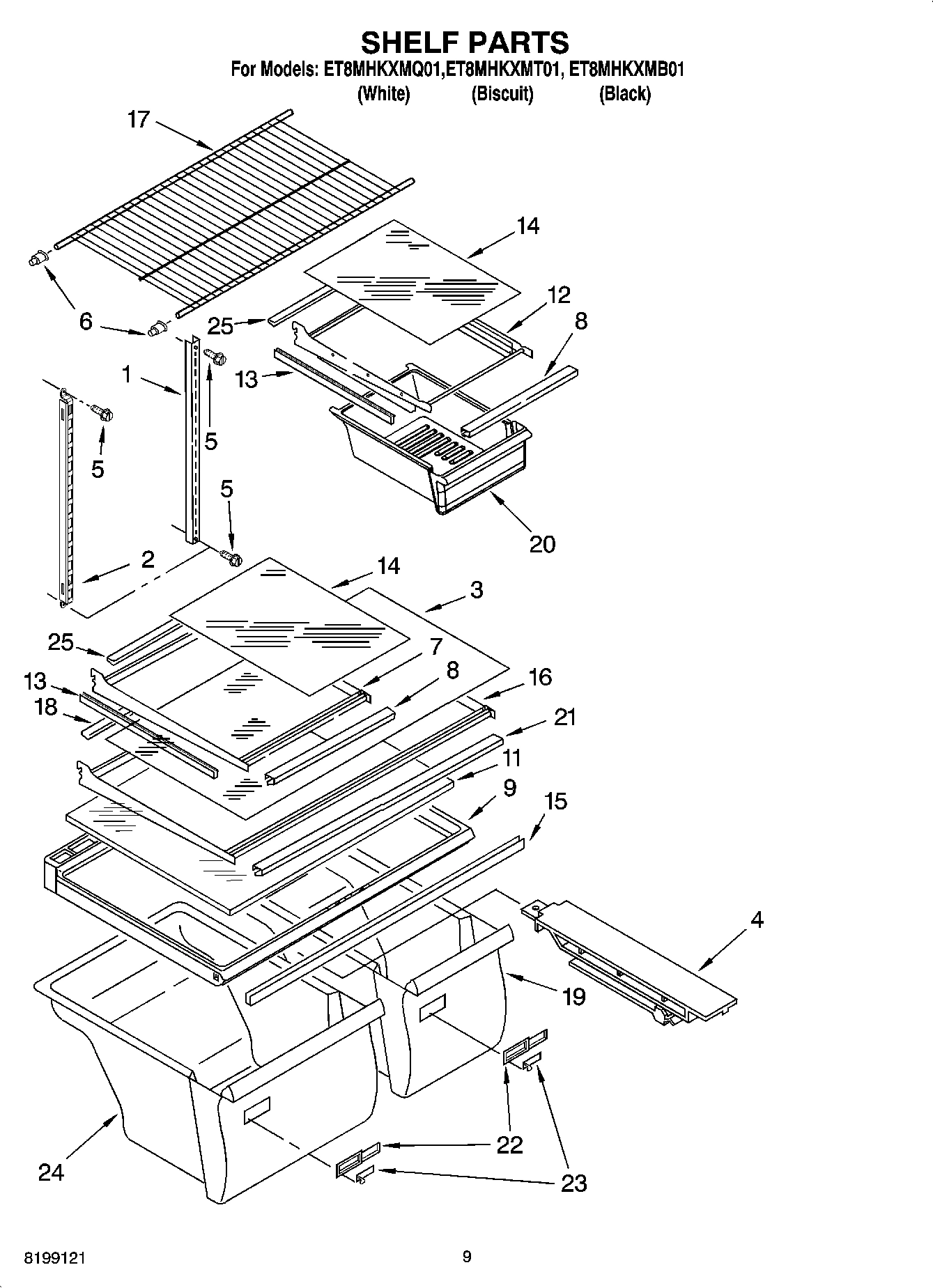 05 - SHELF PARTS, OPTIONAL PARTS