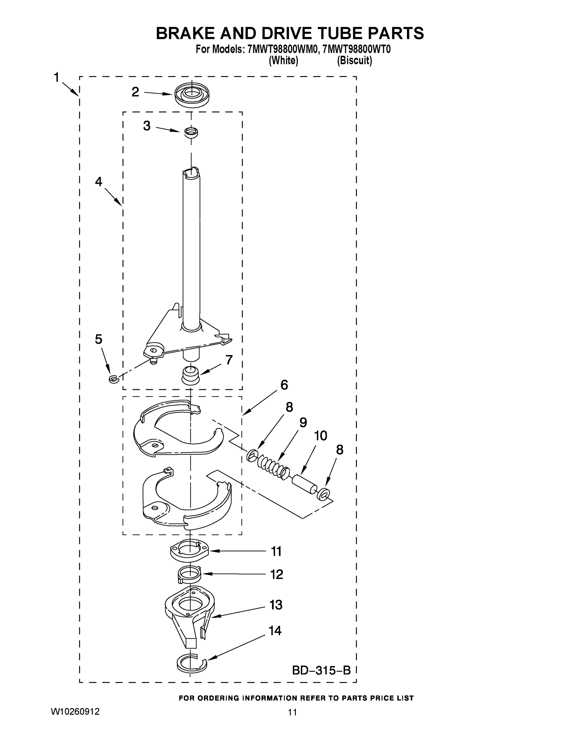 07 - BRAKE AND DRIVE TUBE PARTS