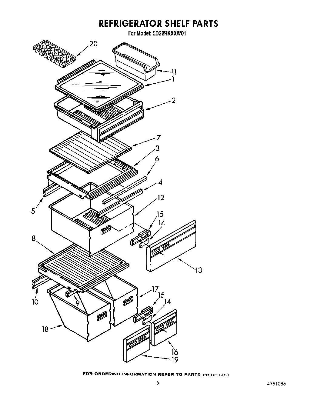 04 - REFRIGERATOR SHELF