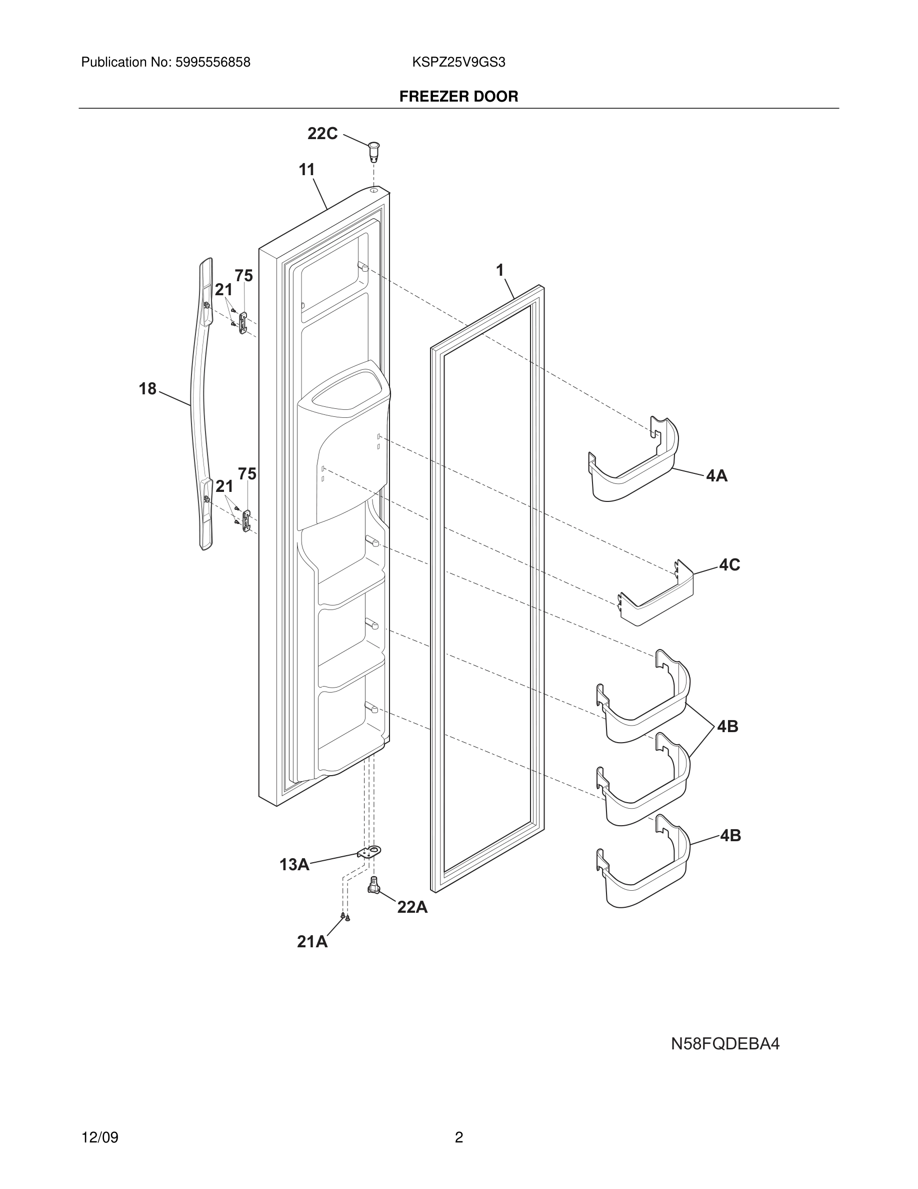 03 - FREEZER DOOR