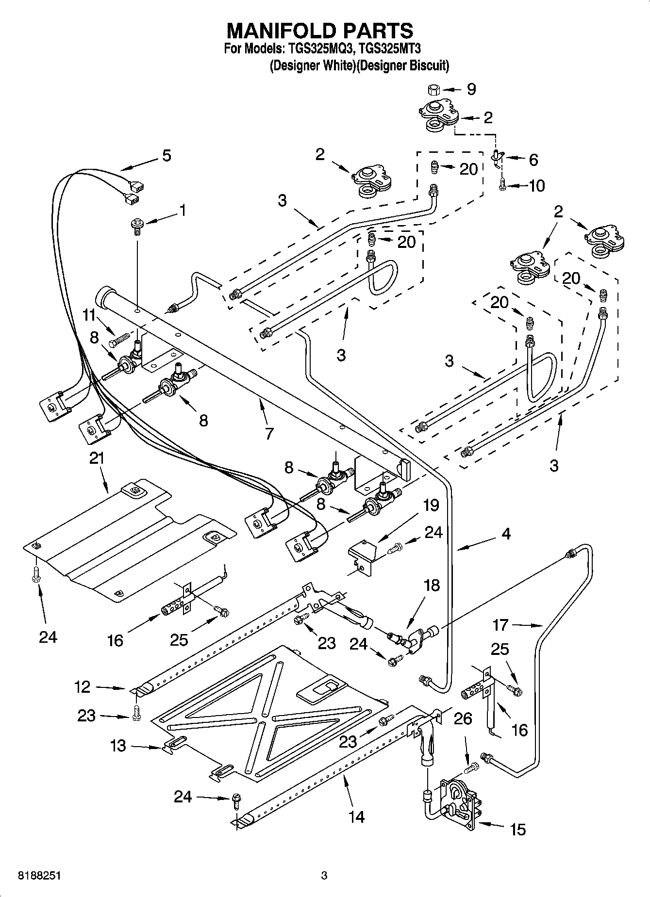 03 - MANIFOLD PARTS