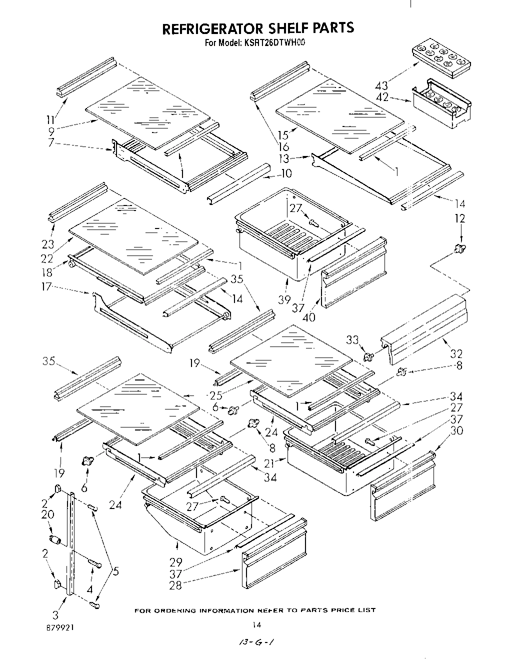 08 - REFRIGERATOR SHELF , LIT/OPTIONAL