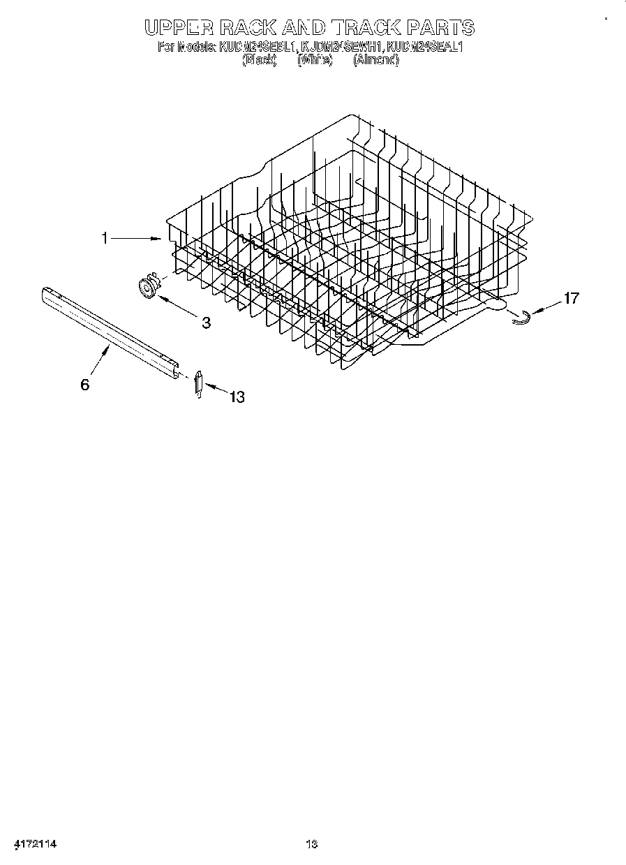 10 - UPPER RACK AND TRACK