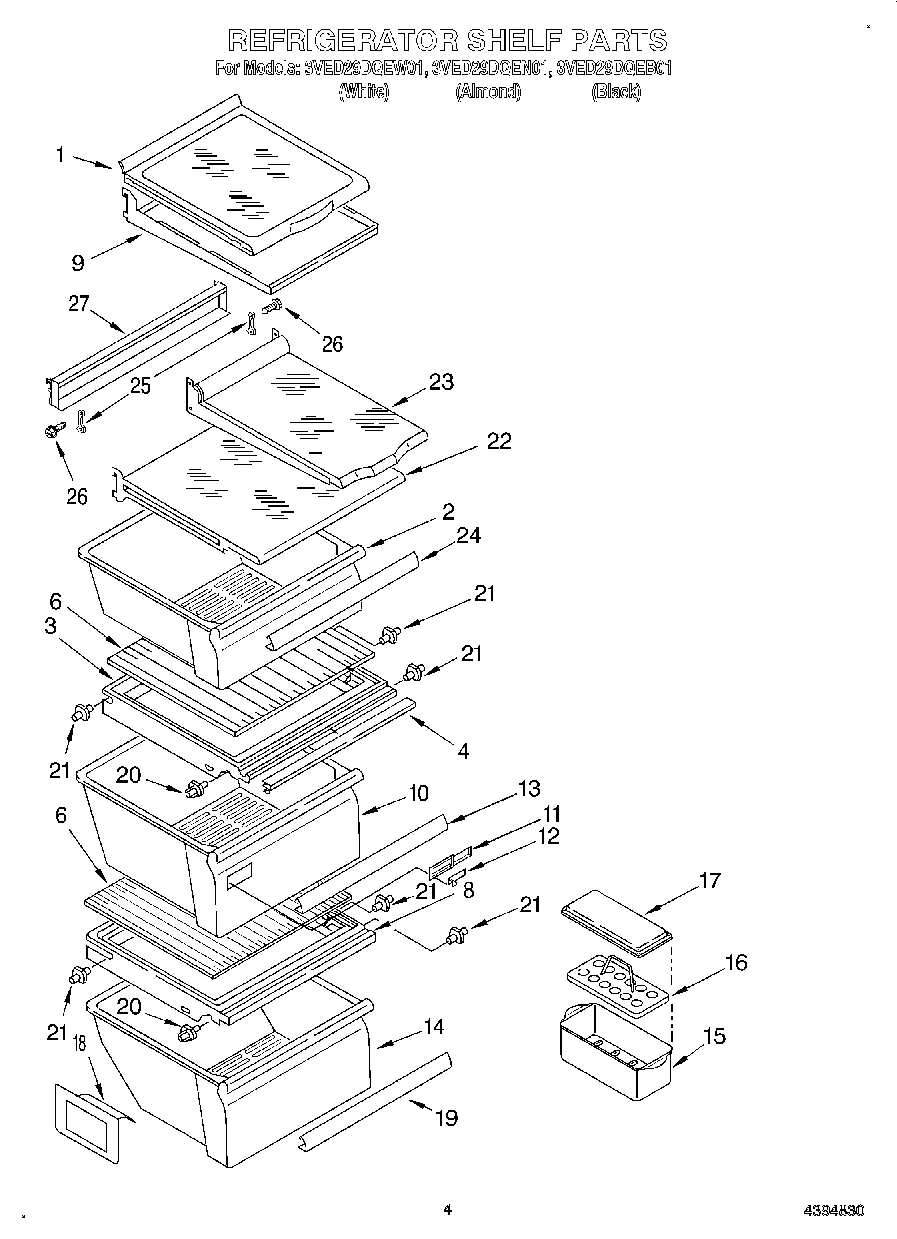 03 - REFRIGERATOR SHELF