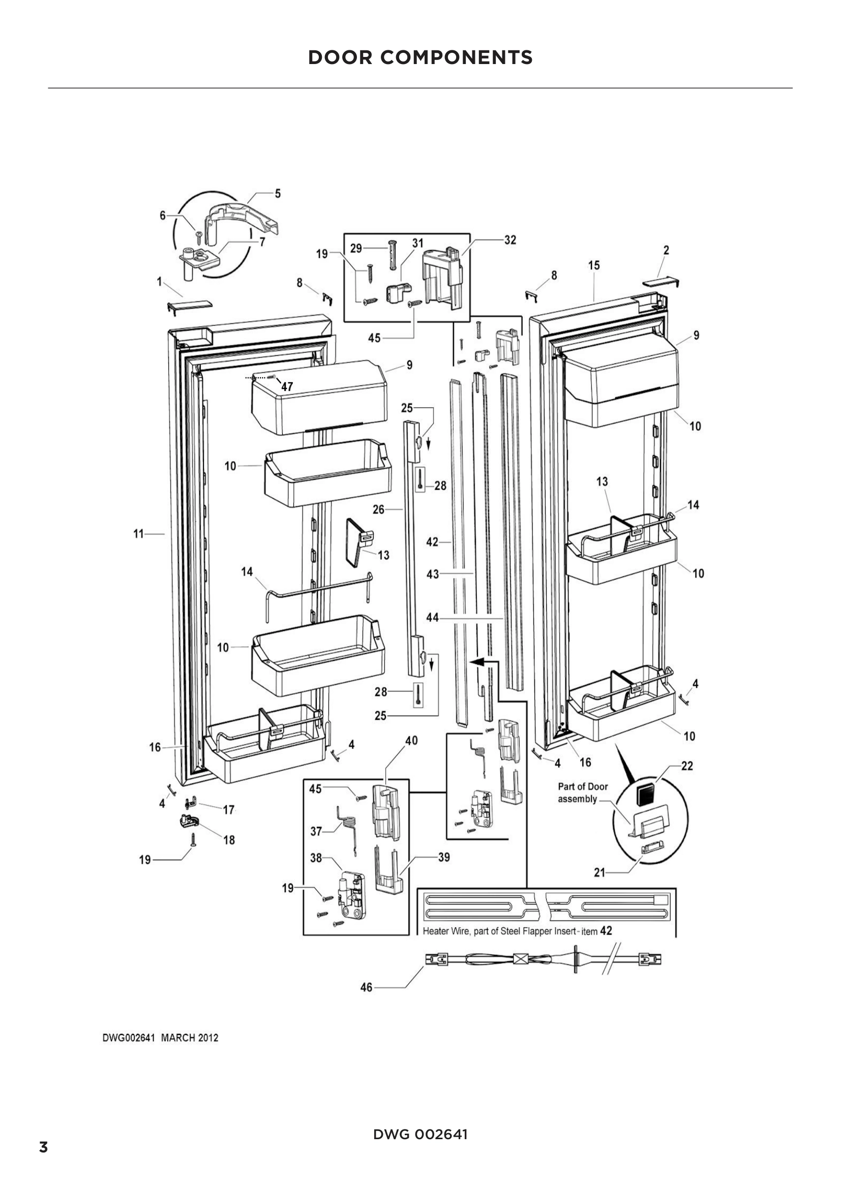 DOOR COMPONENTS